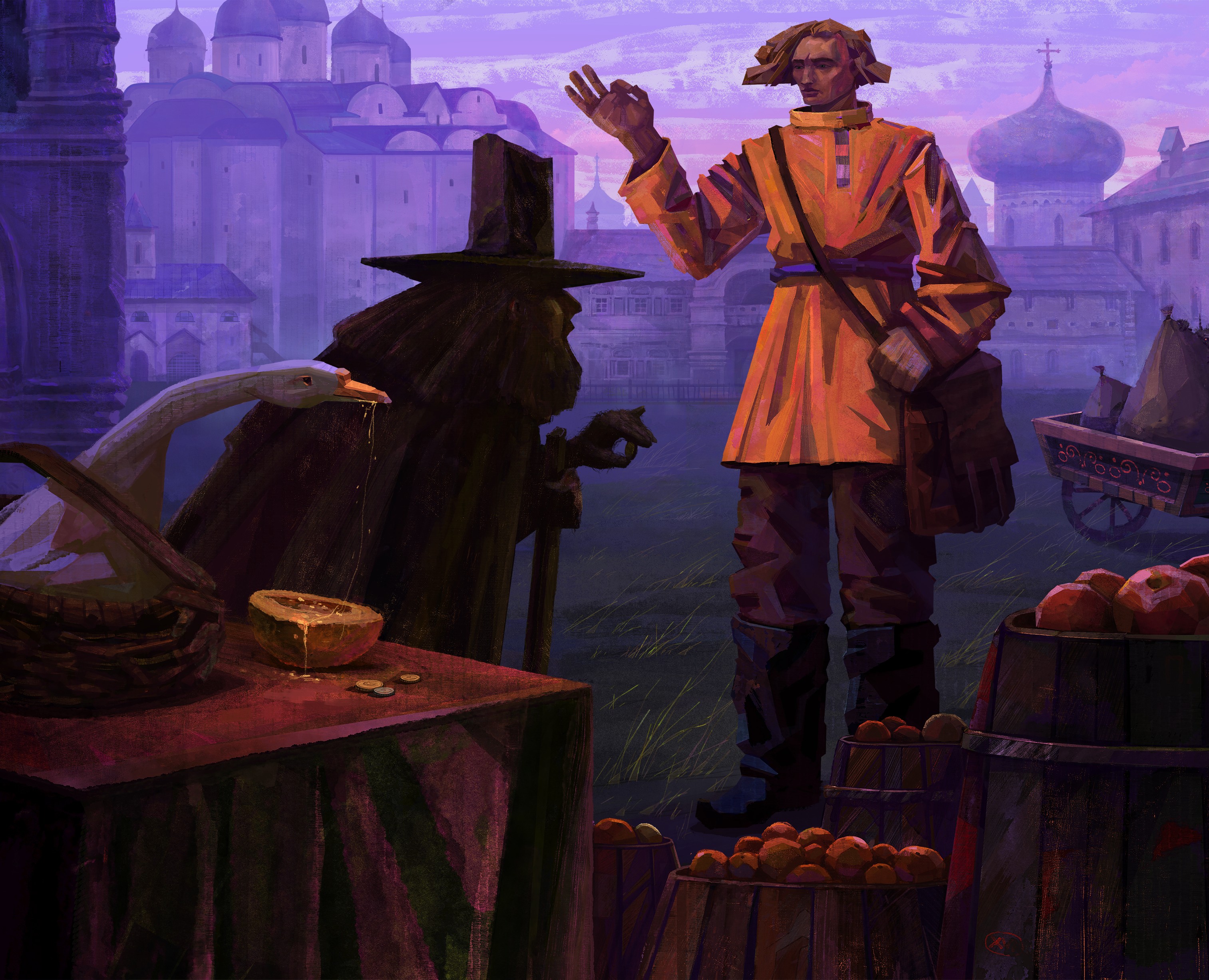 Авторский стиль III — Иллюстрация на Dprofile