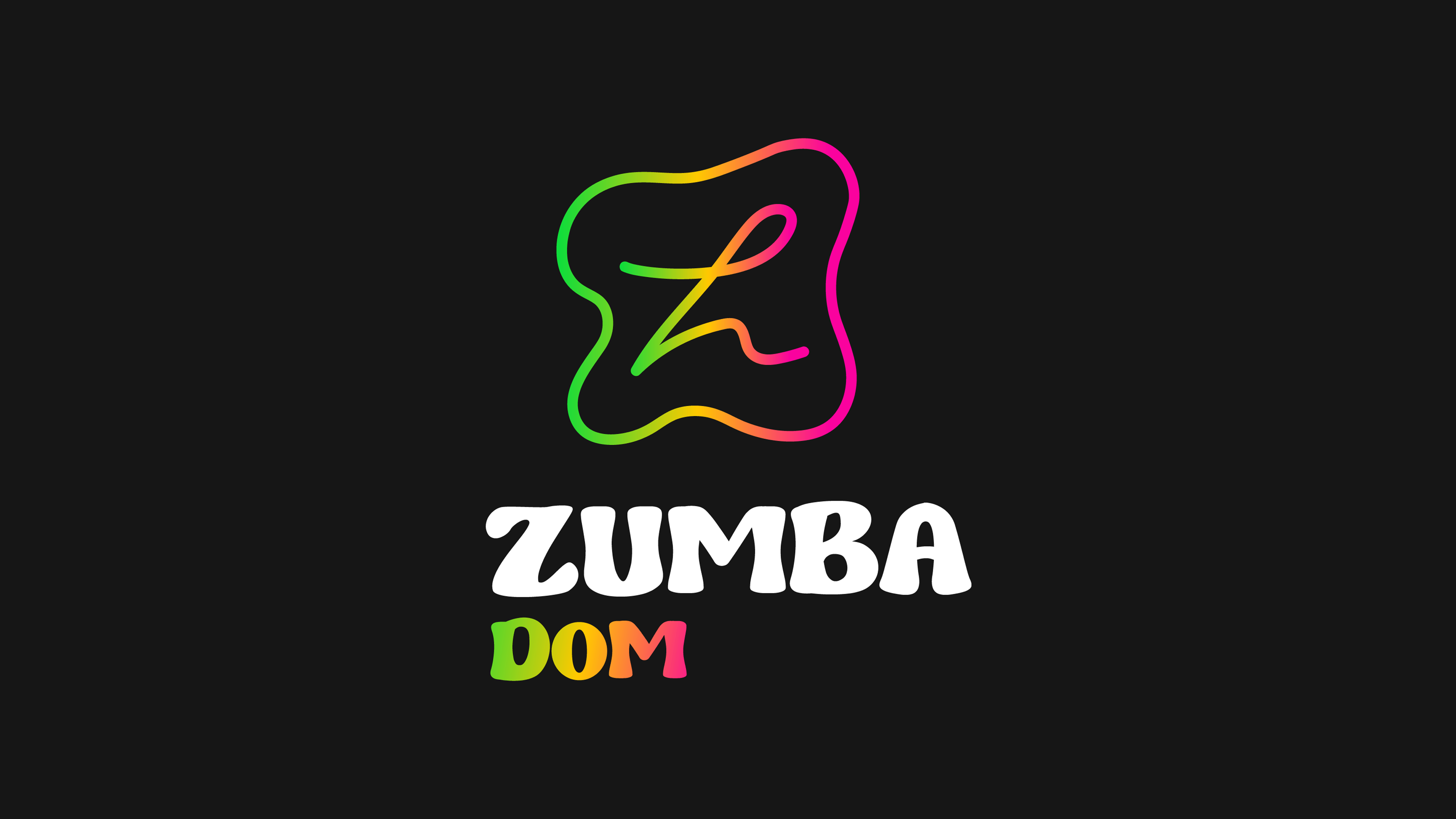 Логотип для фитнес-студии ZUMBA DOM — Dprofile