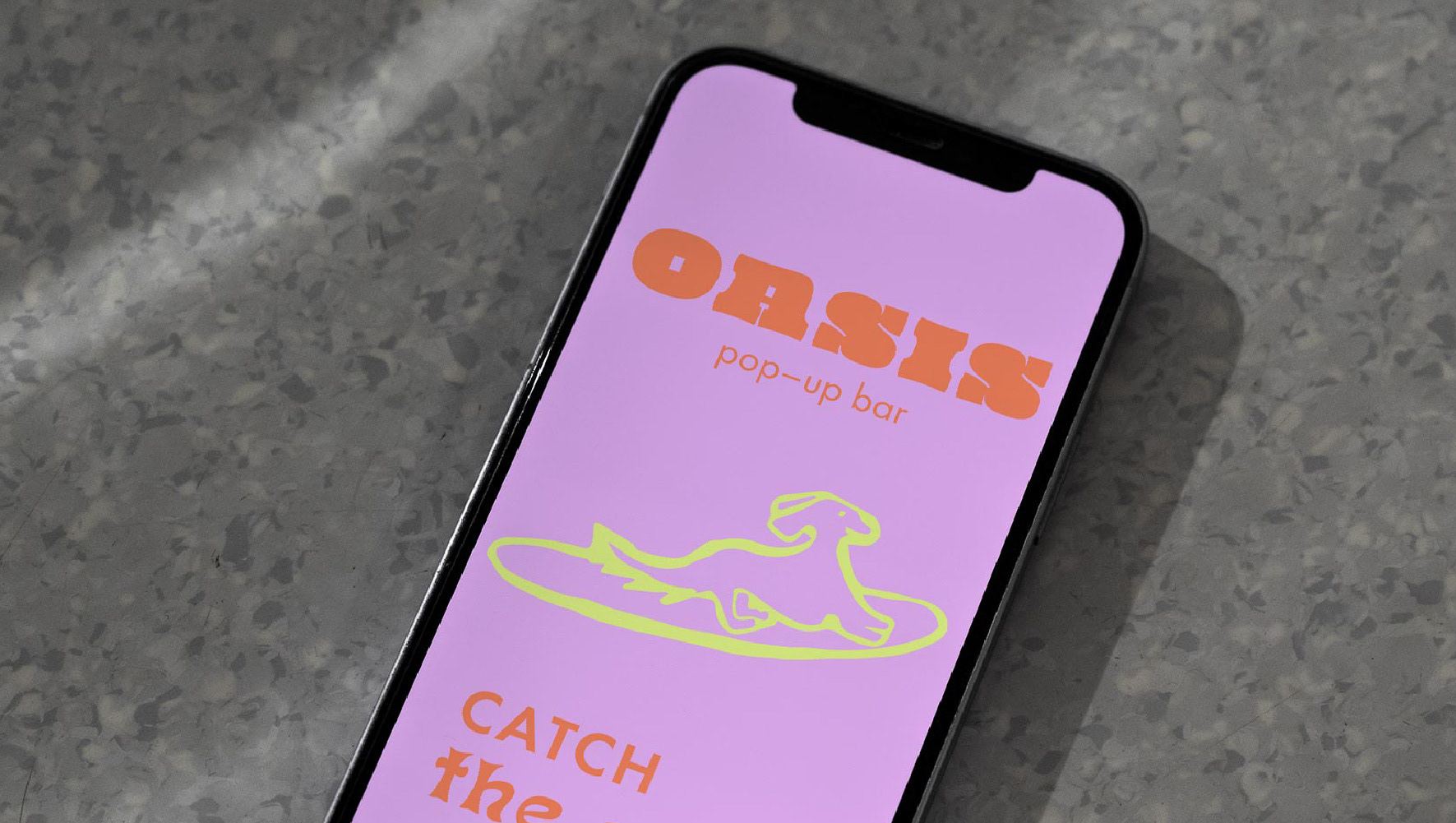 OASIS POP–UP BAR Identity — Dprofile