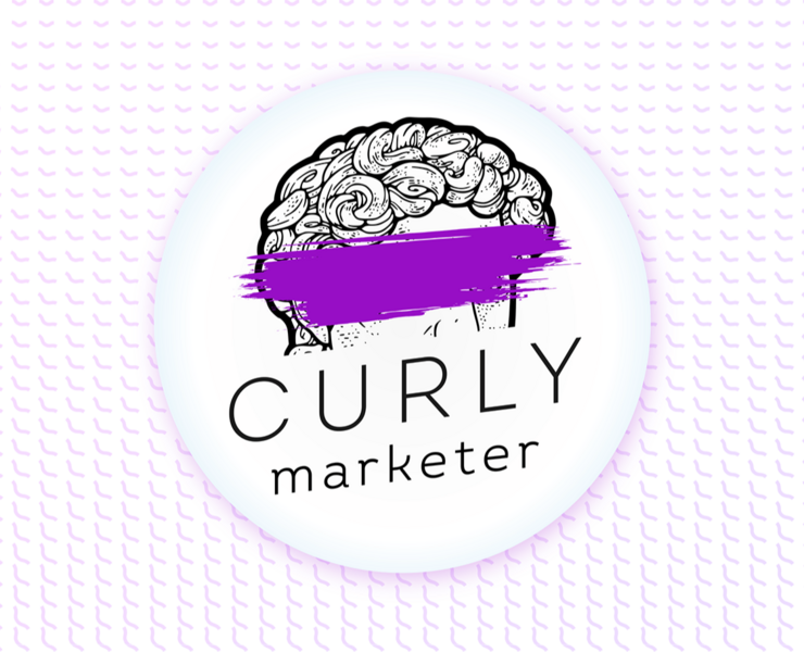 Curly marketer. Логотип для маркетера — Брендинг, Графика на Dprofile