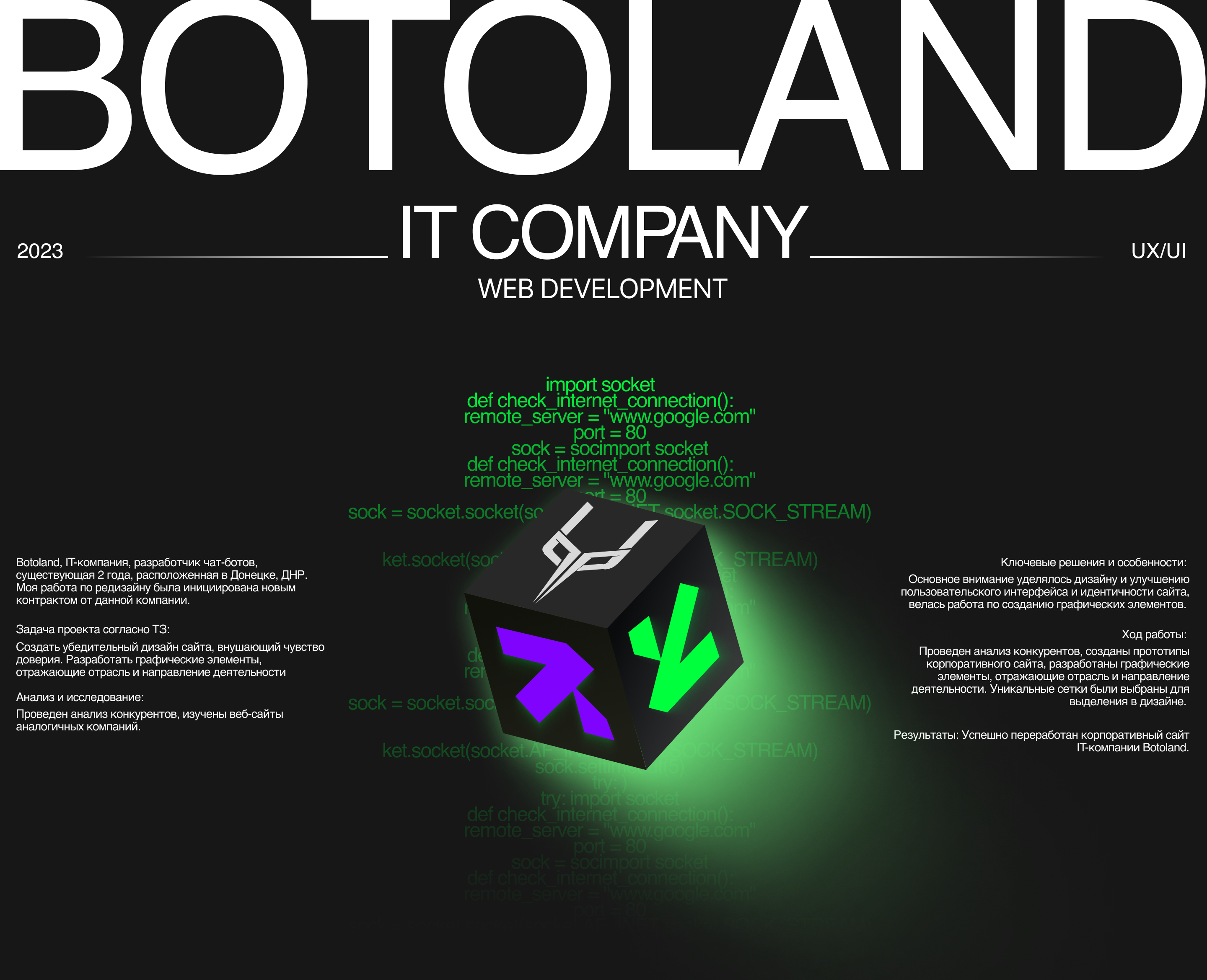 e-commerce - IT company - Botoland — Dprofile