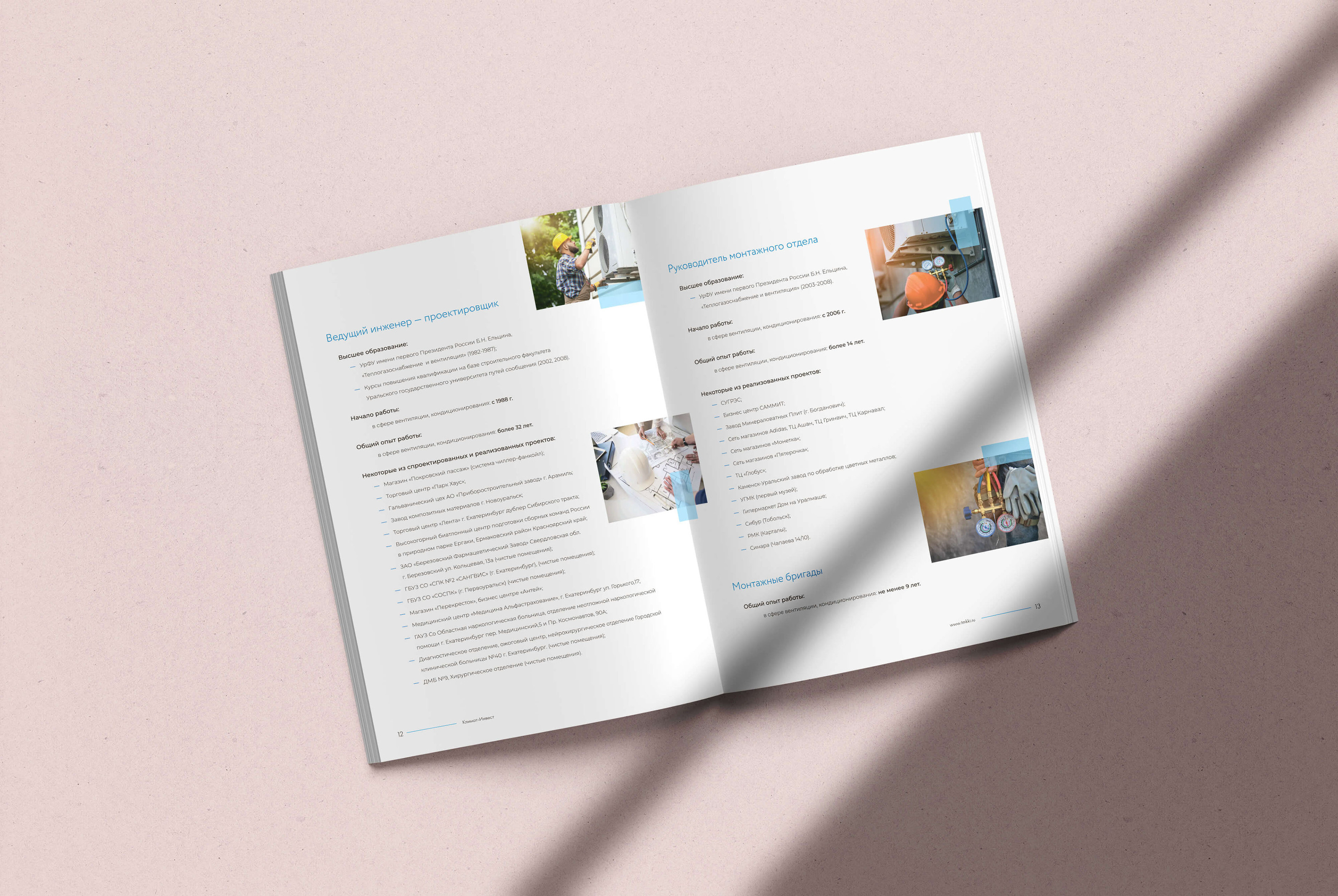 Corporate business brochure | Брошюра для компании — Dprofile