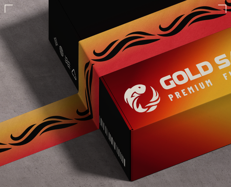 GoldSazan. Fishing Gear — Брендинг на Dprofile