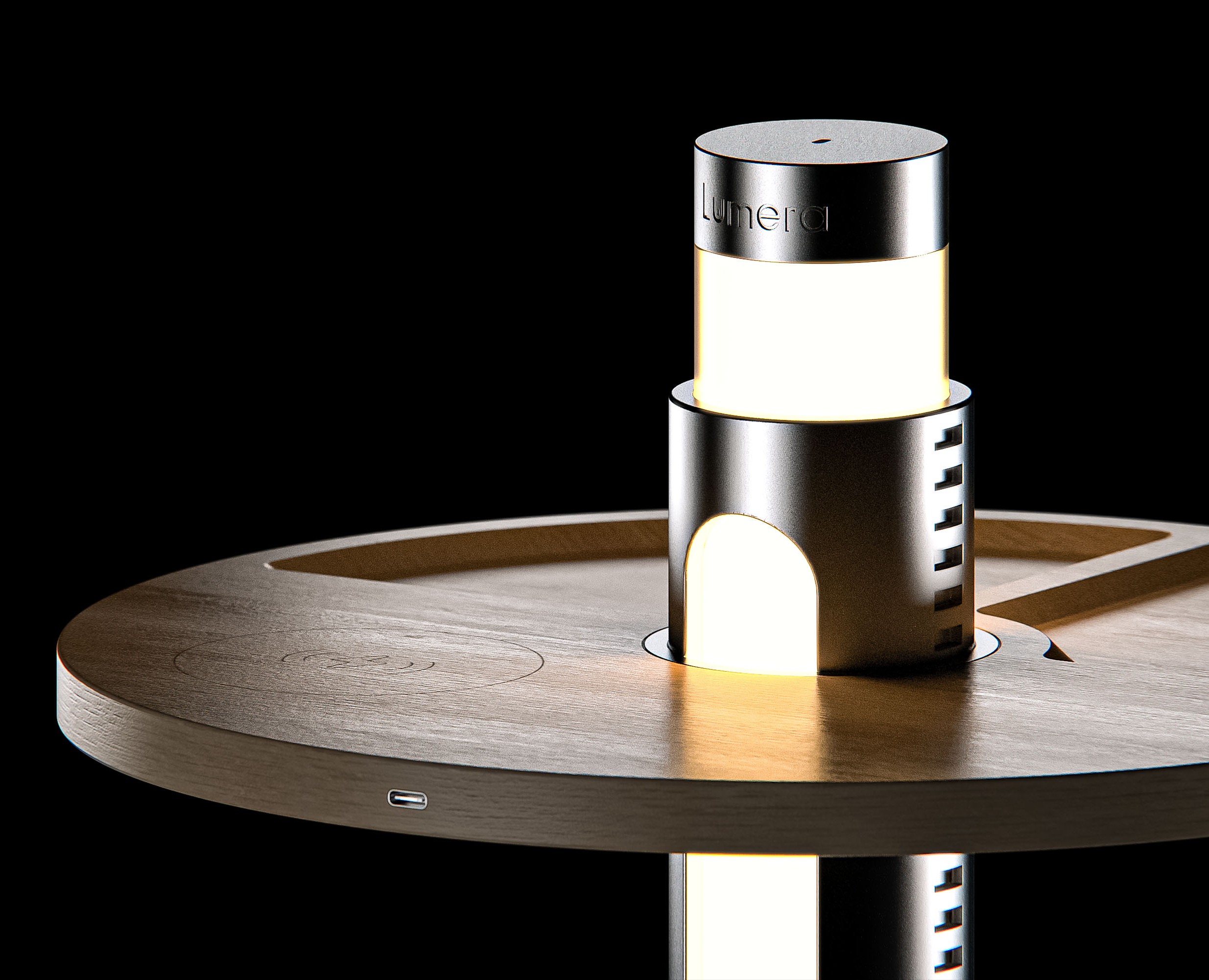 Modern Side Table «Lumera» — 3D на Dprofile