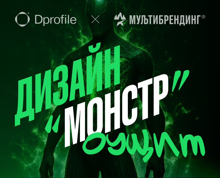 Оущит (дизайн-монстр выгорания) — Брендинг, Иллюстрация на Dprofile