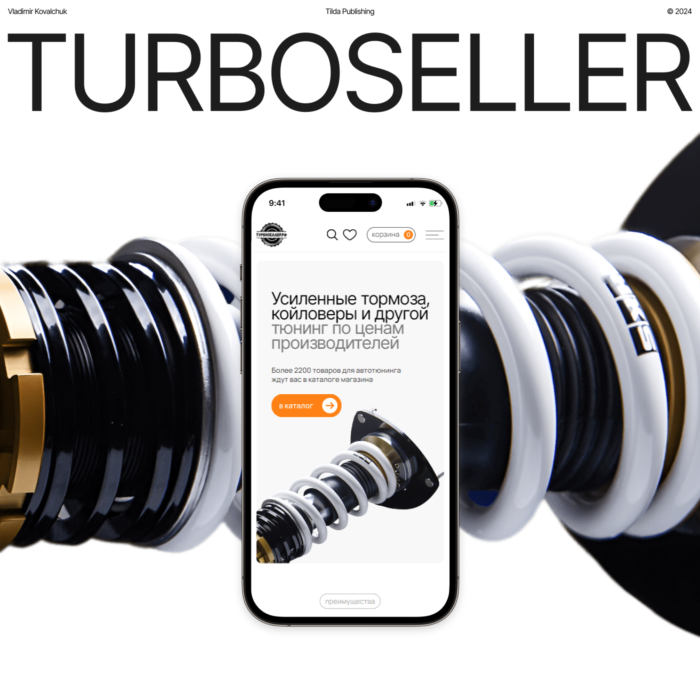 Turboseller — интернет-магазин деталей автотюнинга — Dprofile