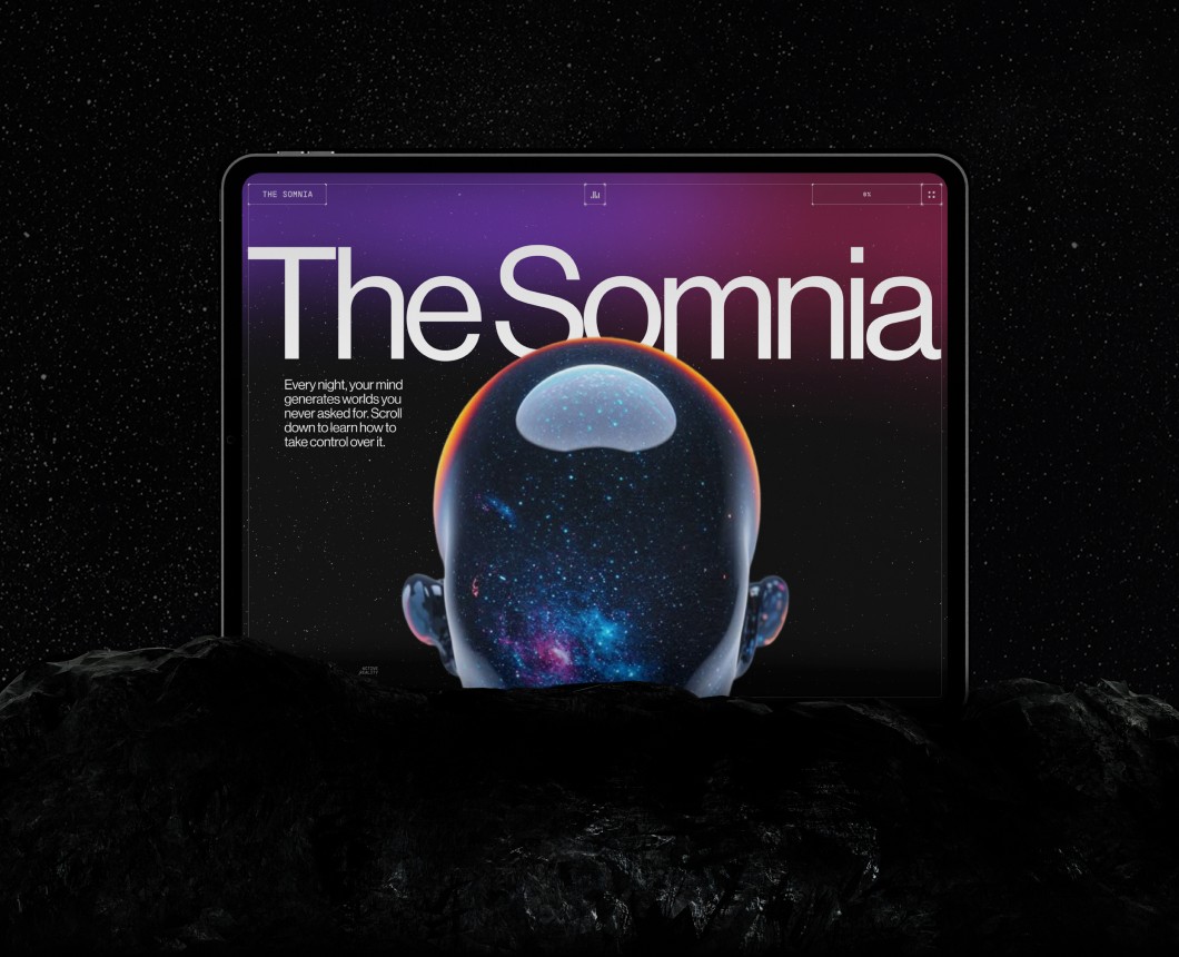 The Somnia - Website — Интерфейсы на Dprofile