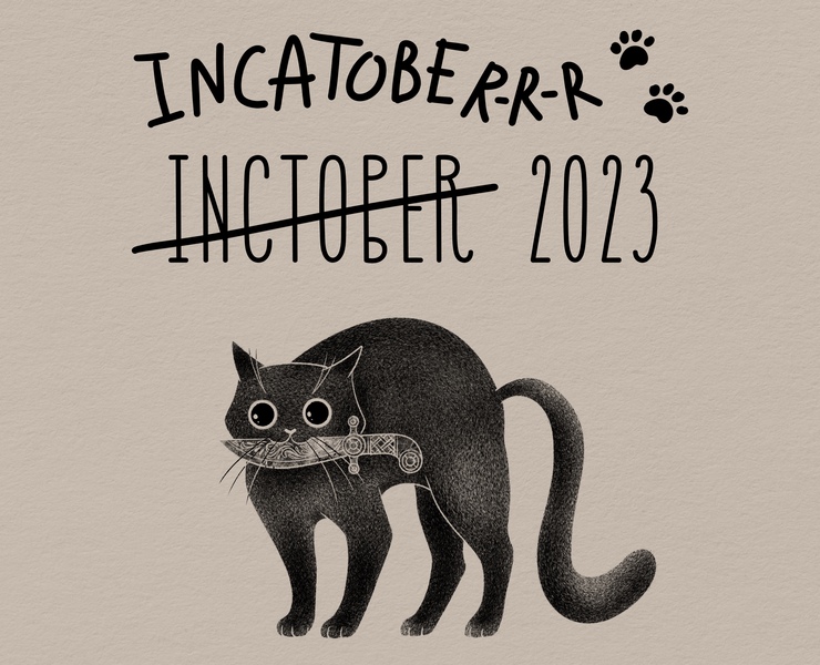 Inctober 2023 — Иллюстрация на Dprofile