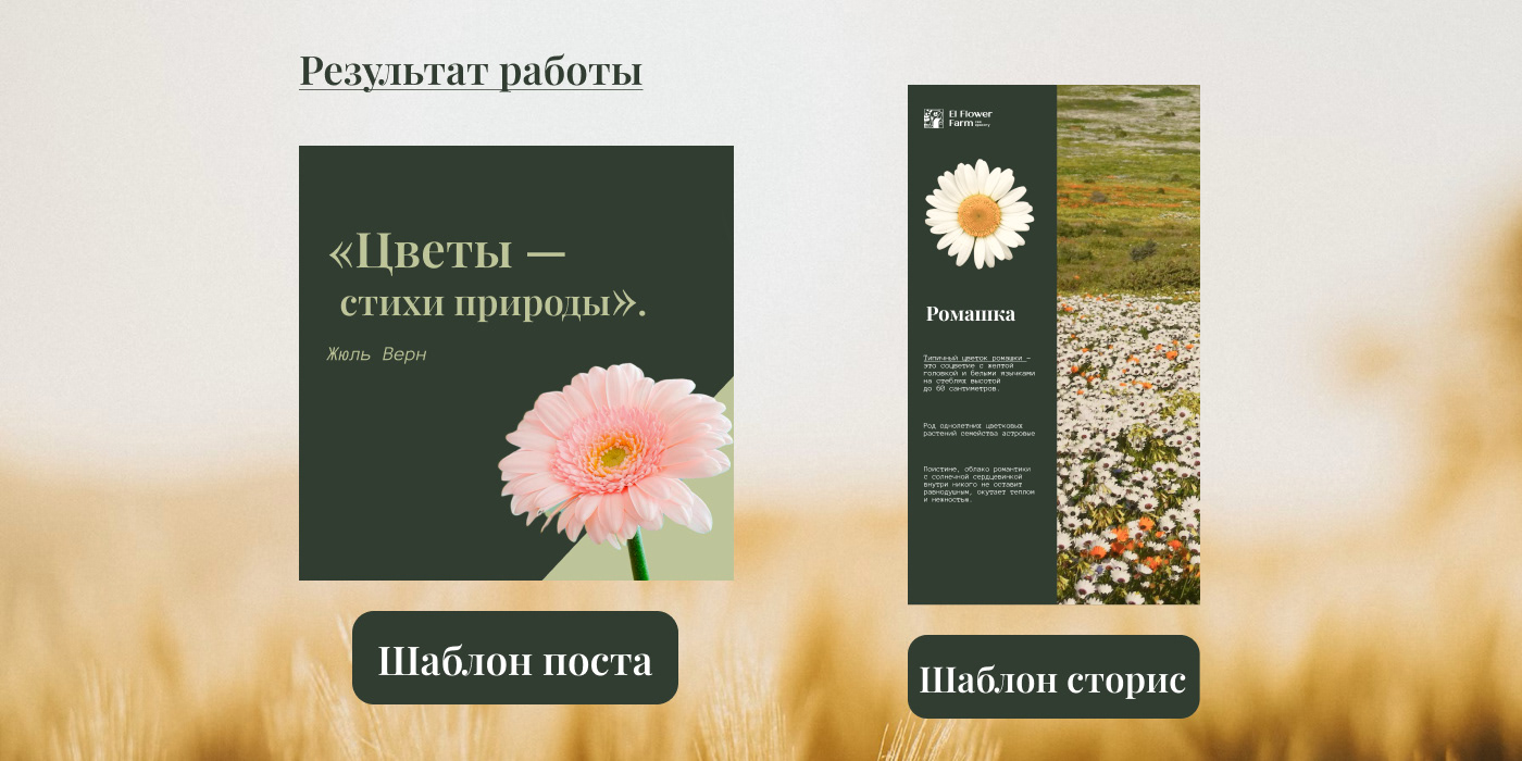 El Flower Farm Баннеры для цветочной фермы — Dprofile