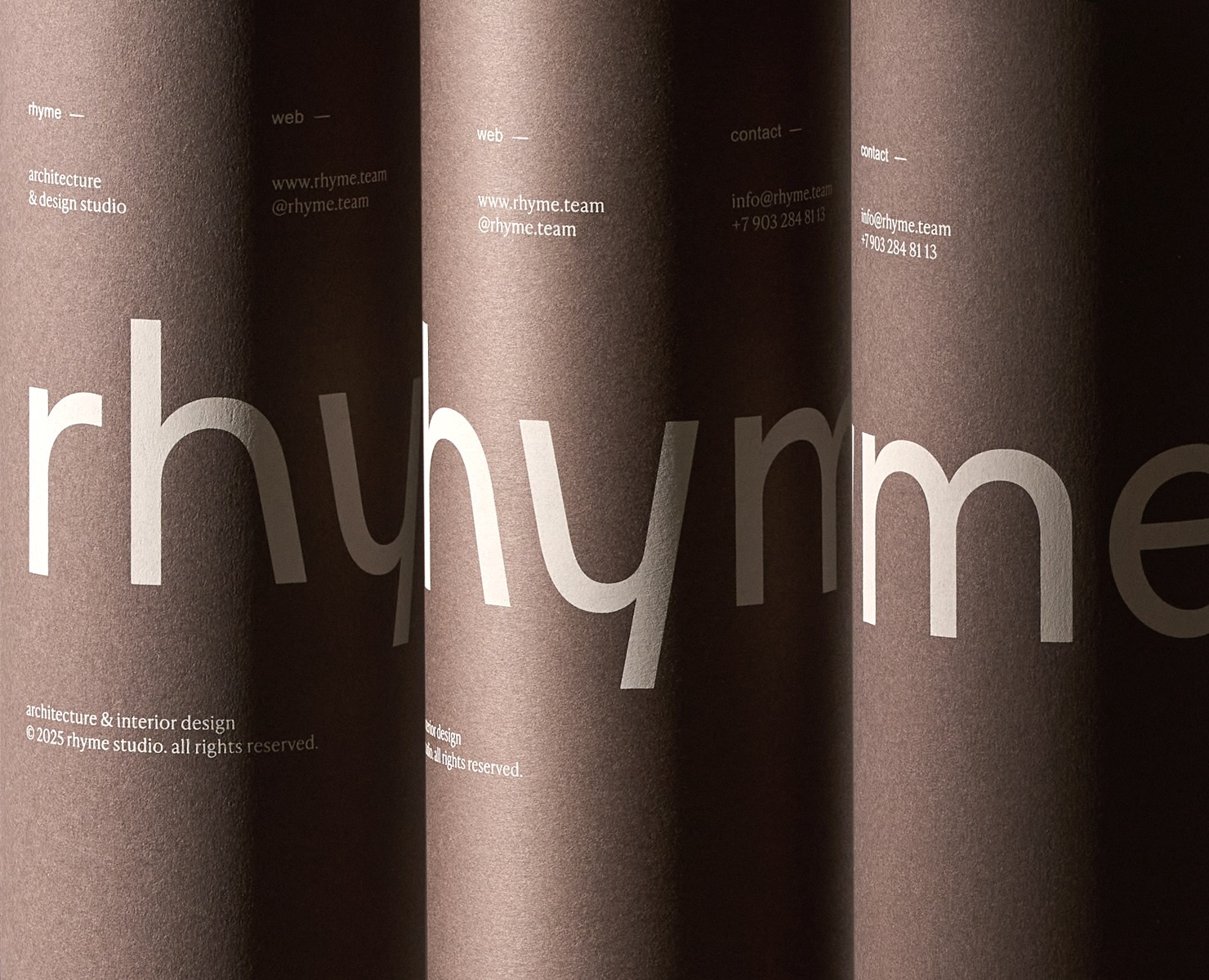 Rhyme — Интерфейсы, Брендинг на Dprofile