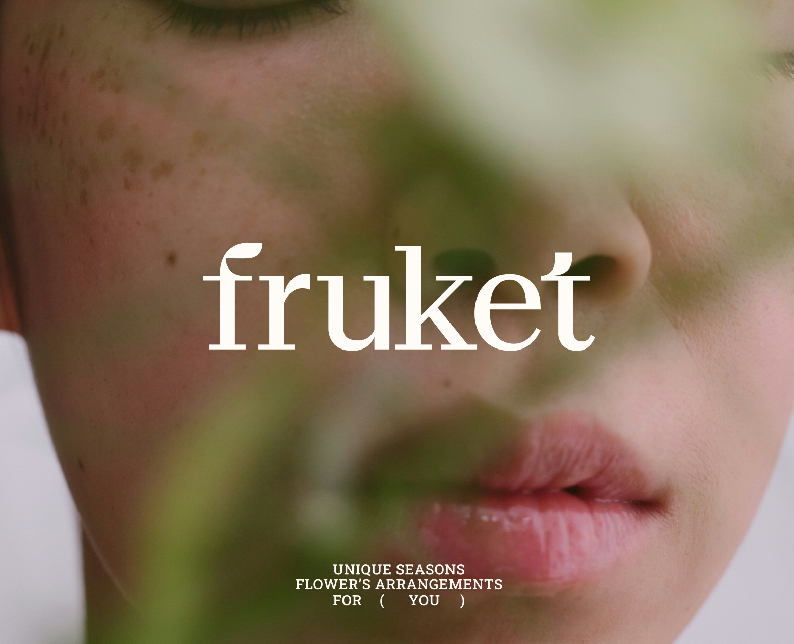 fruket | brand identity, айдентика для цветочного бутика — Брендинг на Dprofile
