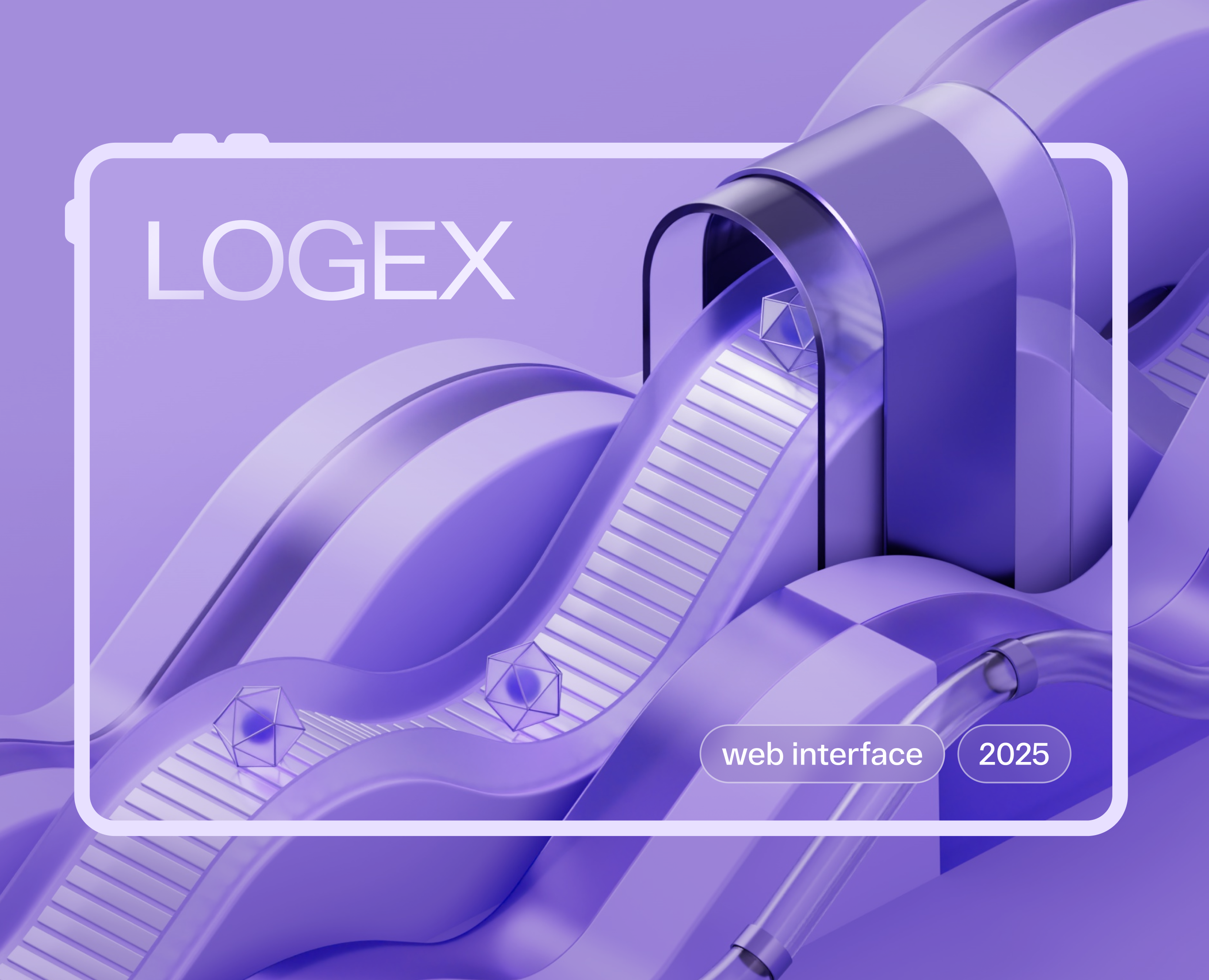 Logex | Interface design | UI-UX — Интерфейсы, 3D на Dprofile