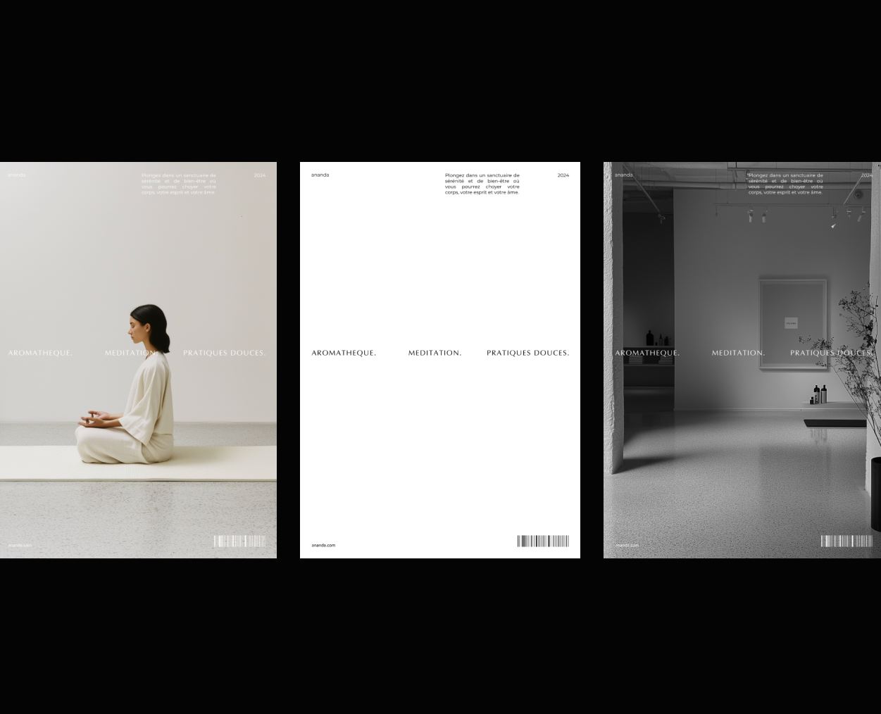 ananda // фирменный стиль для студии йоги  и медитации — Брендинг, Графика на Dprofile