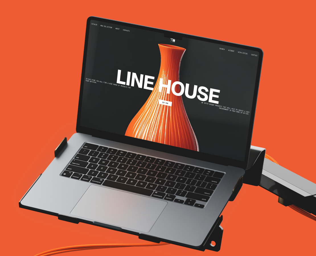 LINE HOUSE | WEBSITE — Интерфейсы на Dprofile