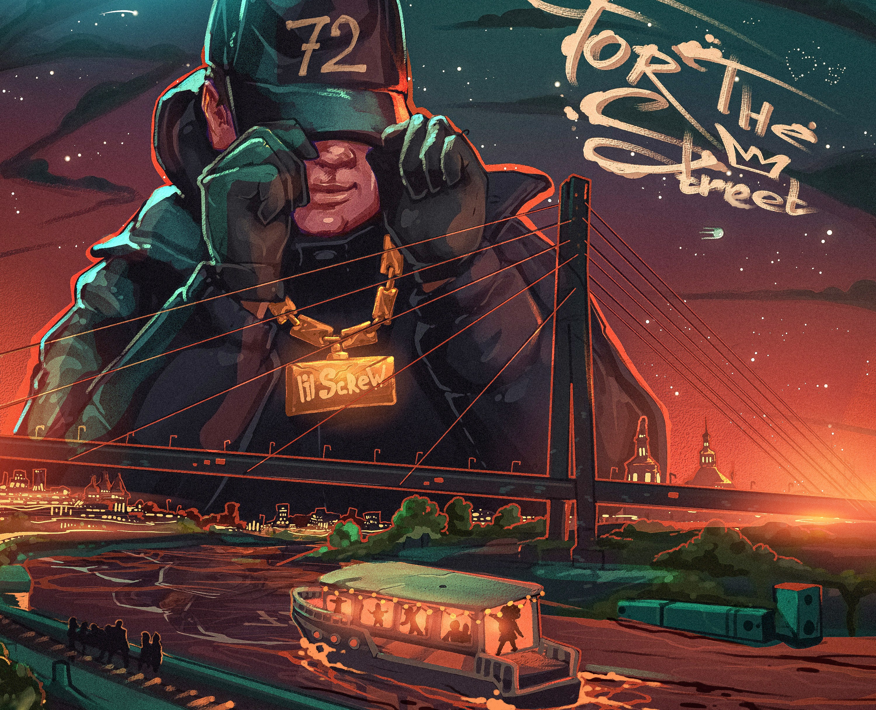 For street — Иллюстрация, Анимация на Dprofile