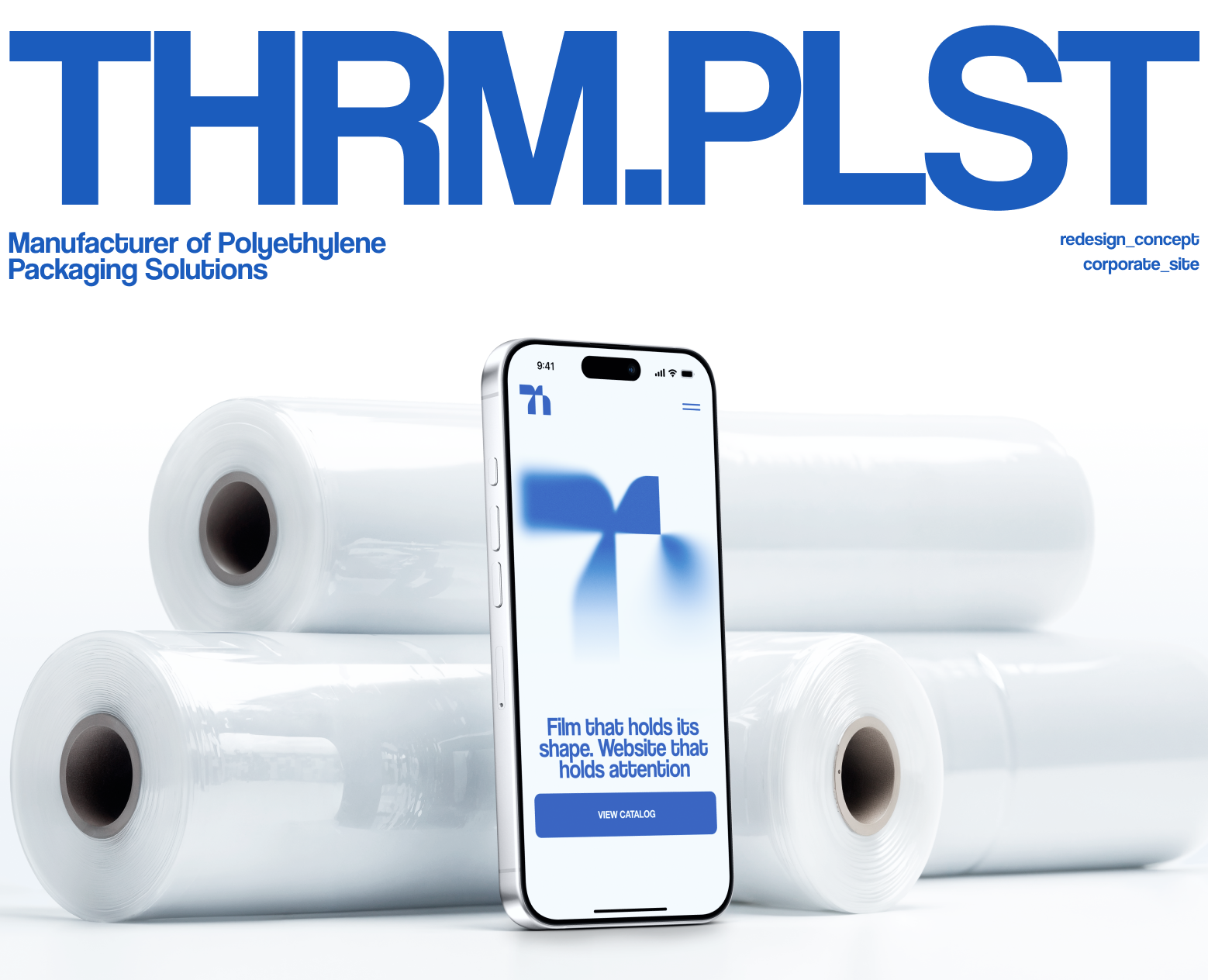 Thermo.Plast | Corporate website — Интерфейсы, Брендинг на Dprofile
