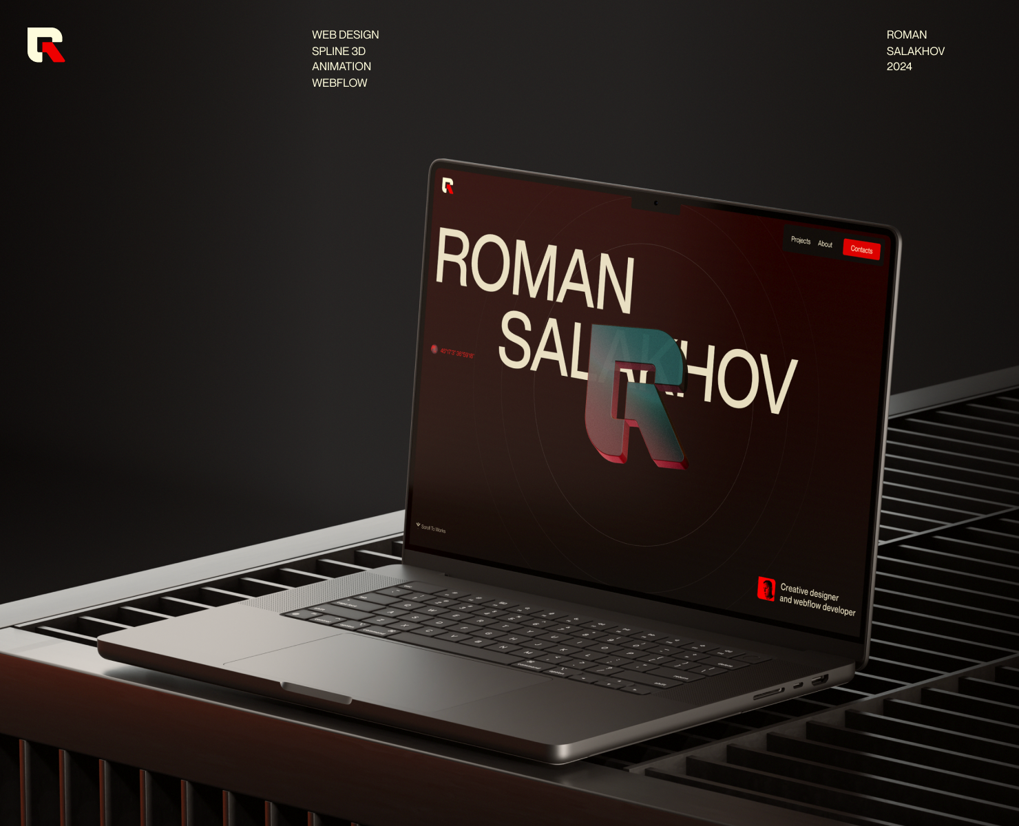 Roman Salakhov - Creative designer portfolio — Интерфейсы, 3D на Dprofile
