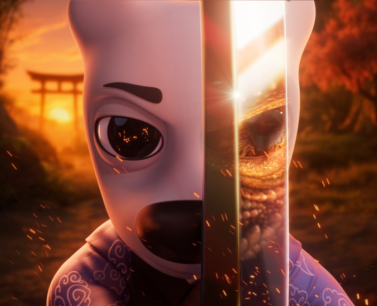 VK ASIA — 3D, Анимация на Dprofile