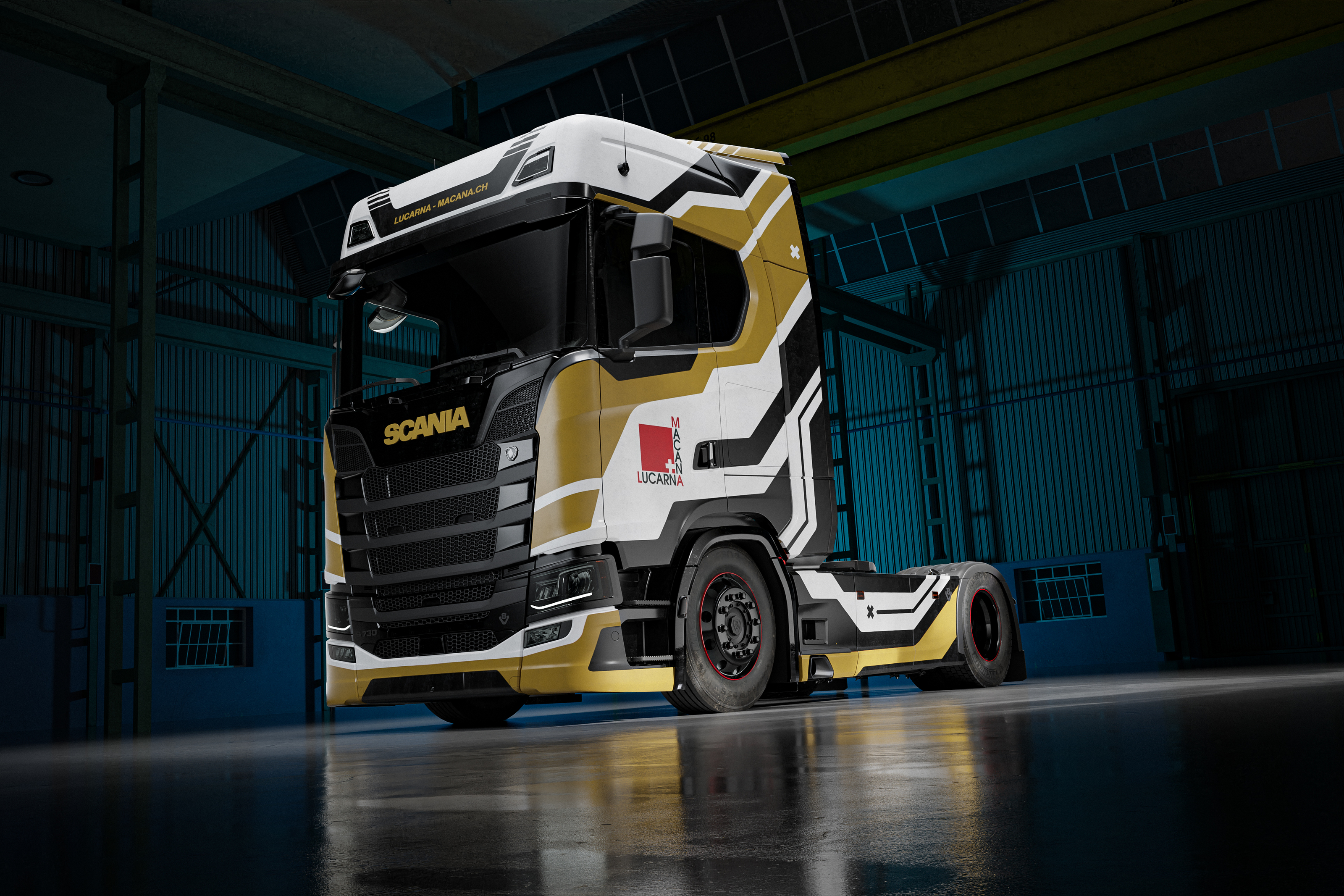 Scania S730 V8 — Dprofile