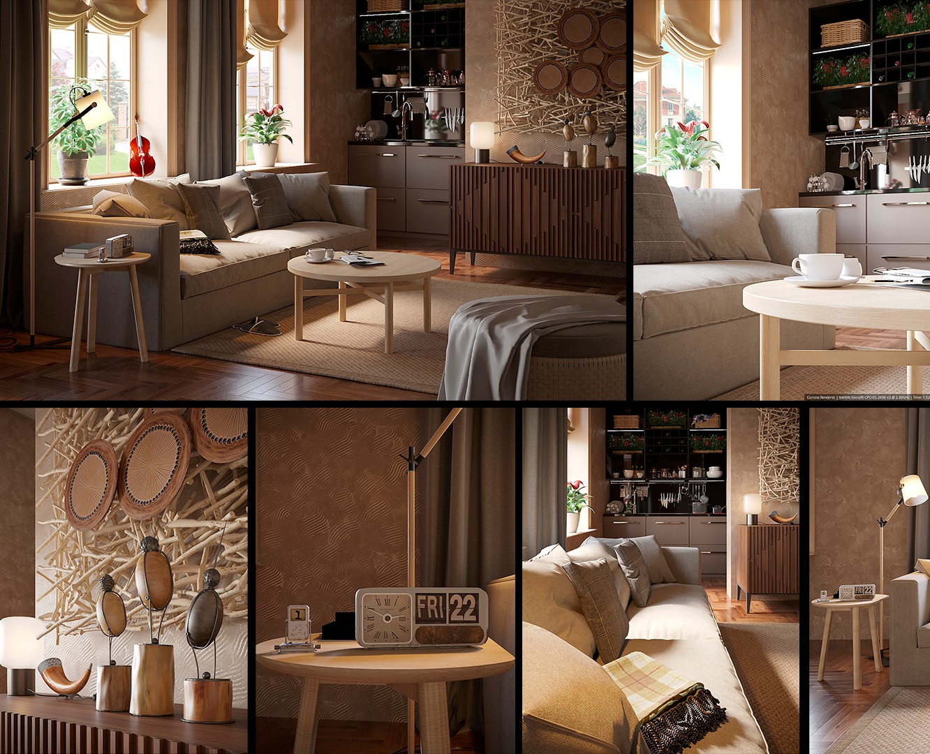 my version of IKEA interior — 3D на Dprofile