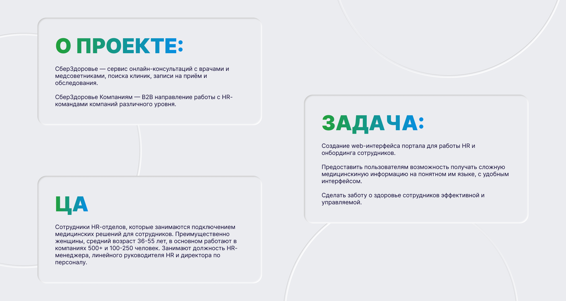 SberHealth | СберЗдоровье Компаниям | Landing page — Dprofile