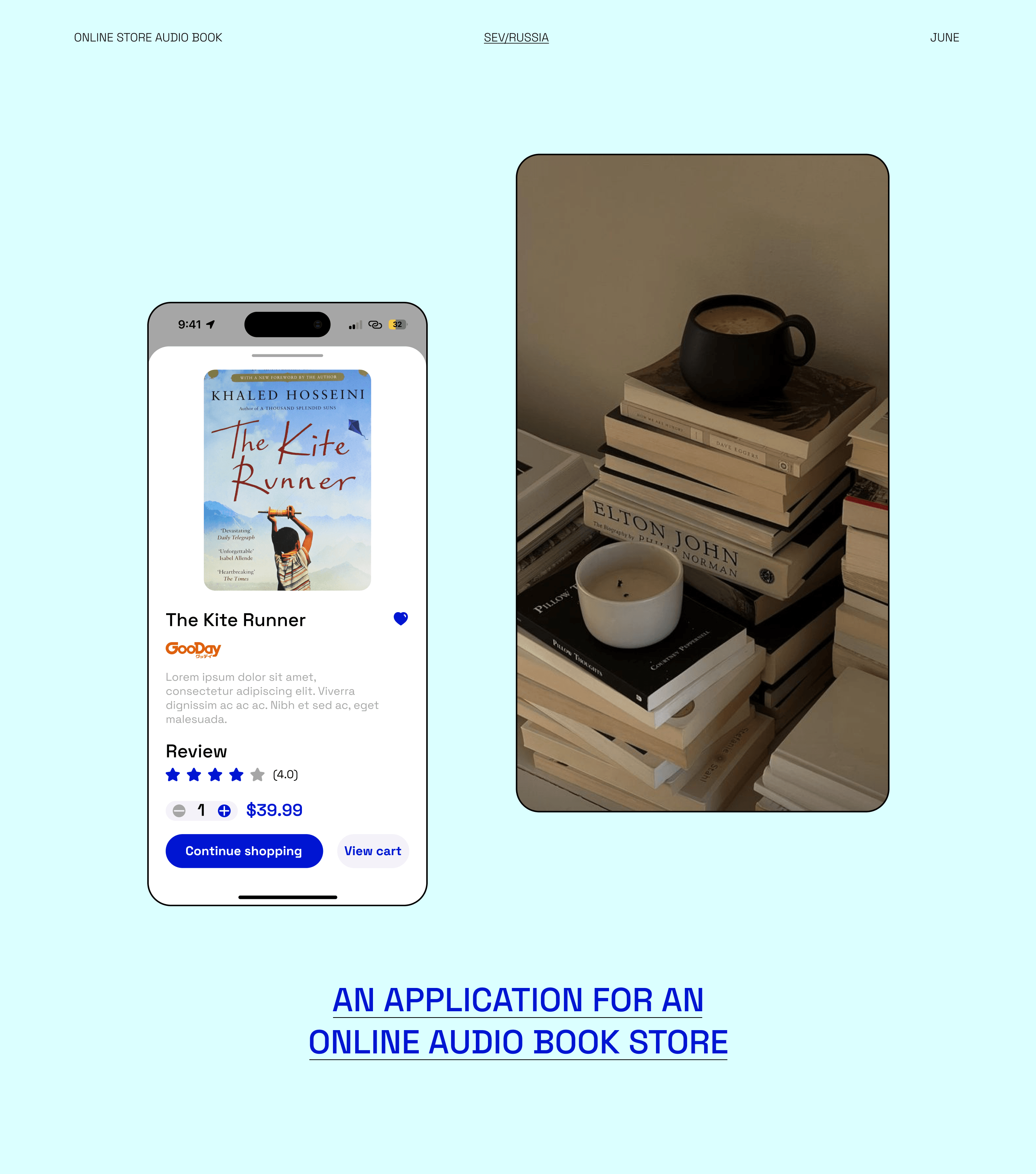 Online Store Book | App — Dprofile