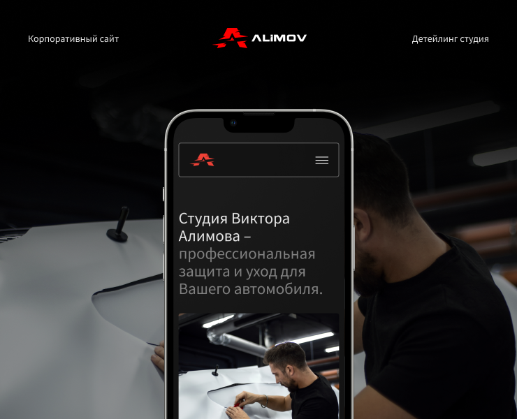 Alimov Detailing | web. & dev. | case — Интерфейсы на Dprofile