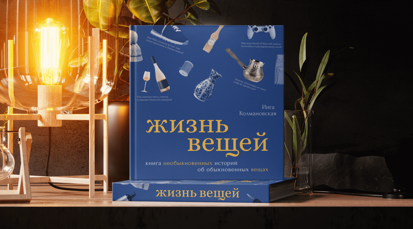 Дизайн-проект книги «Жизнь вещей». Верстка, обложка. — Dprofile