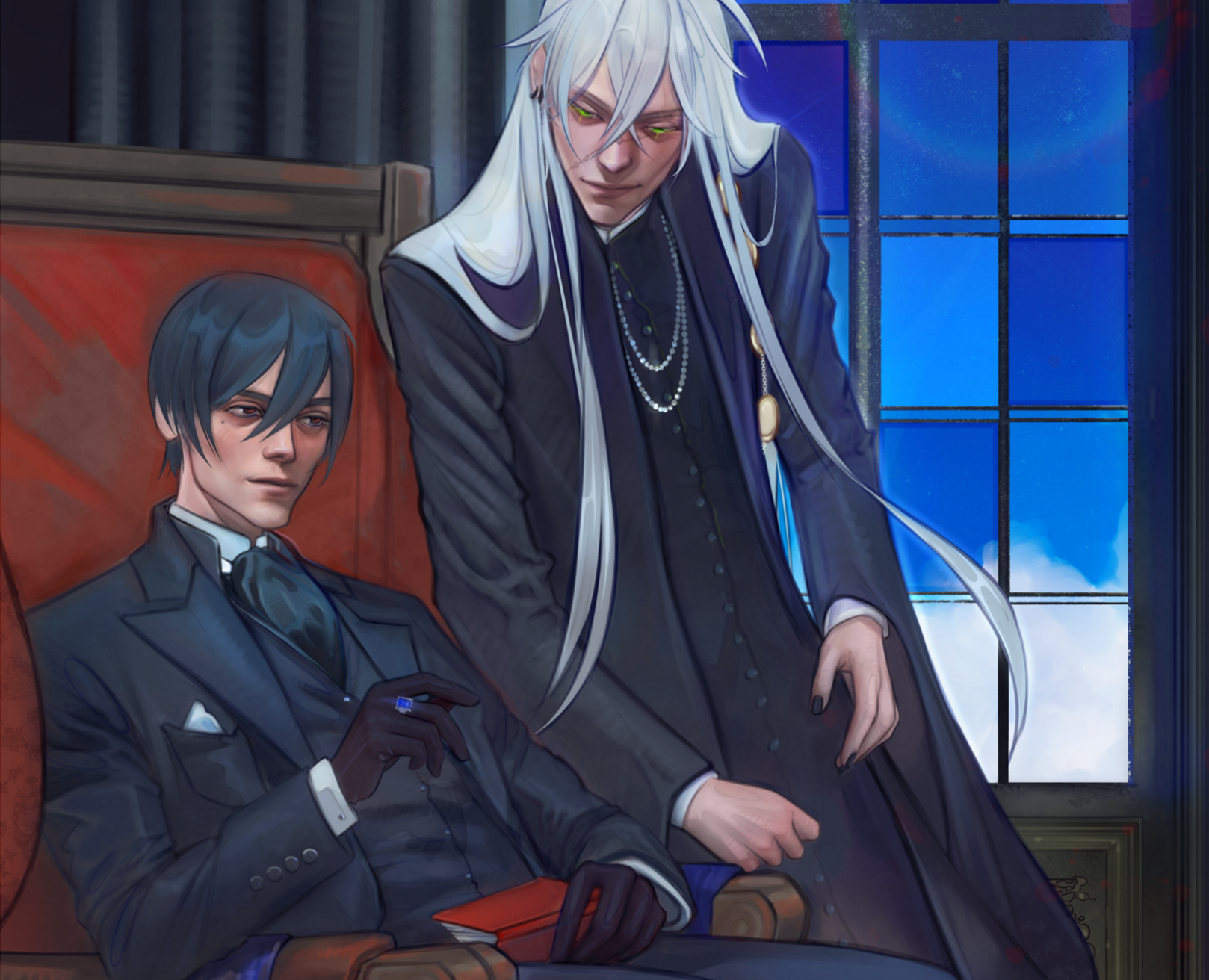 Иллюстрация (фан-арт) по &quot;Black Butler&quot; 