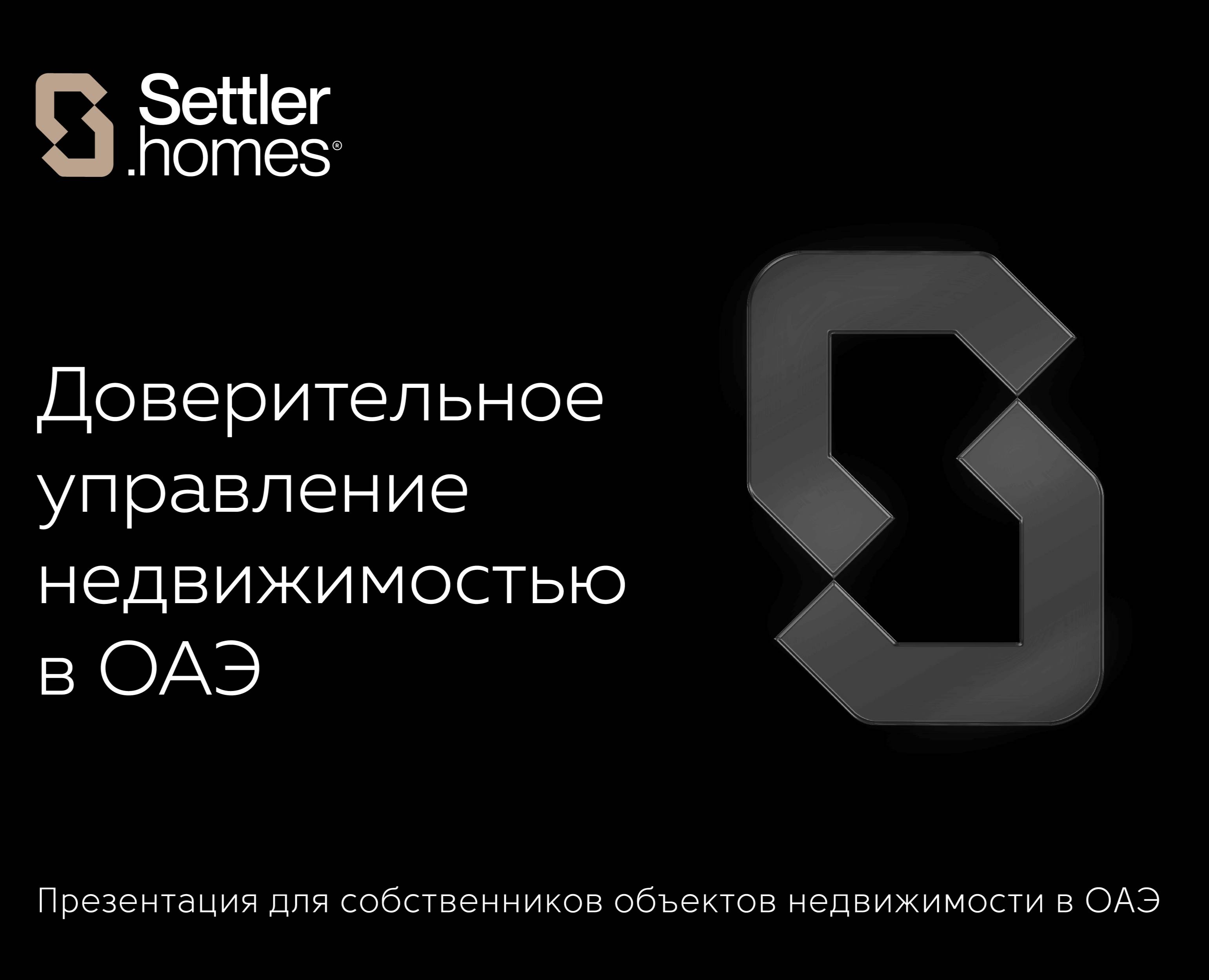 Презентация для Settler.homes — Маркетинг на Dprofile