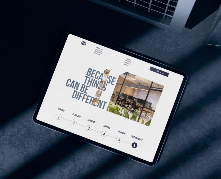 Website Design studio — Интерфейсы на Dprofile