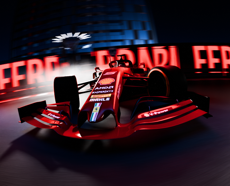 Ferrari SF90 — 3D на Dprofile