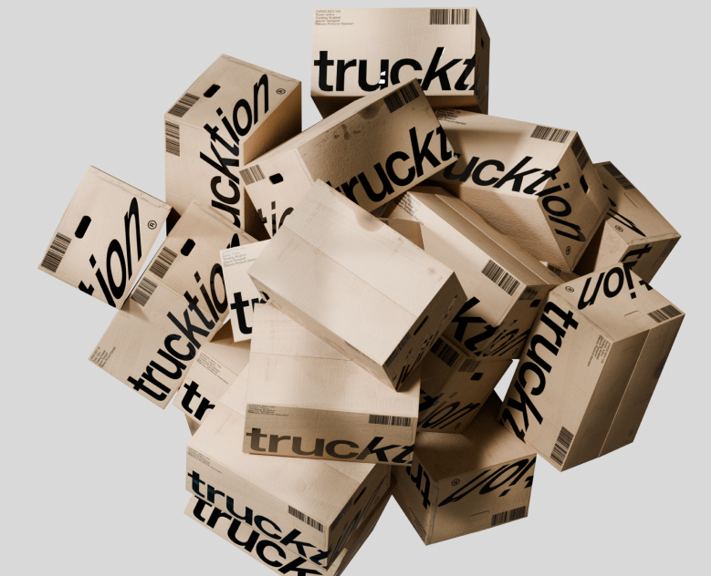 trucktion® — Branding identity — Брендинг, 3D на Dprofile