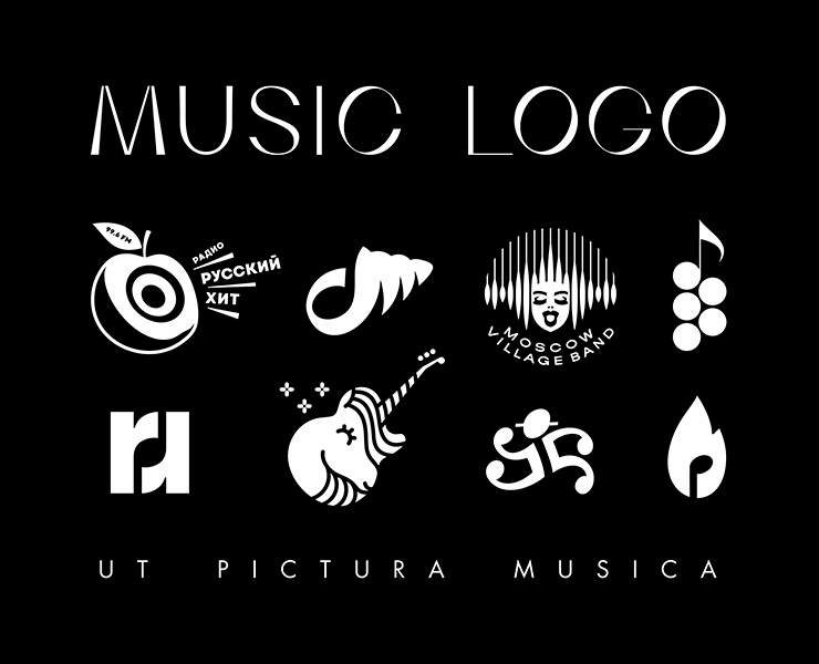MUSIC LOGO COLLECTION — Брендинг, Графика на Dprofile