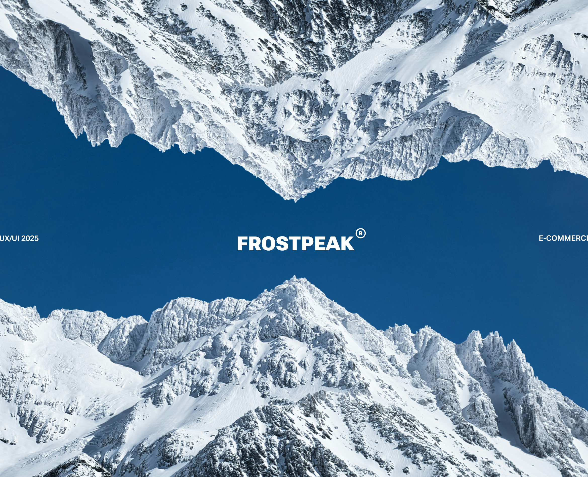 FROSTPEAK® | E-COMMERCE — Интерфейсы, Графика на Dprofile