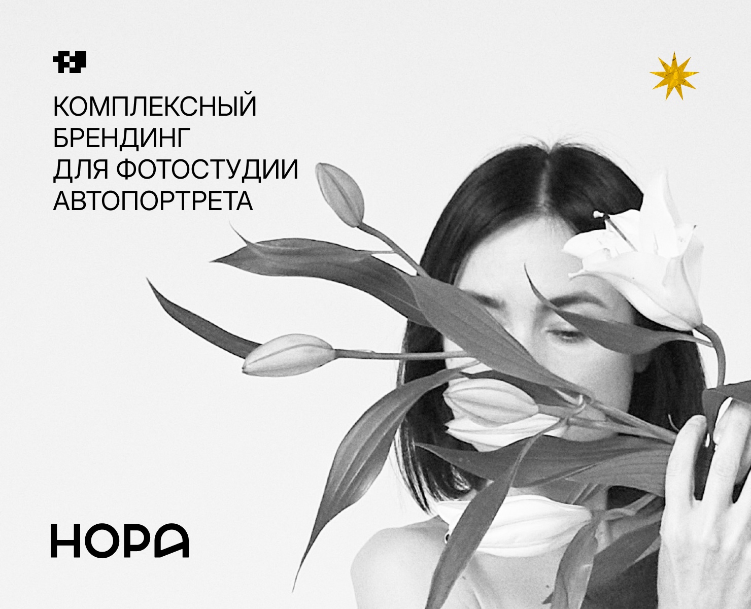 НОРА — комплексный брендинг для фотостудии автопортрета — Интерфейсы, Брендинг на Dprofile