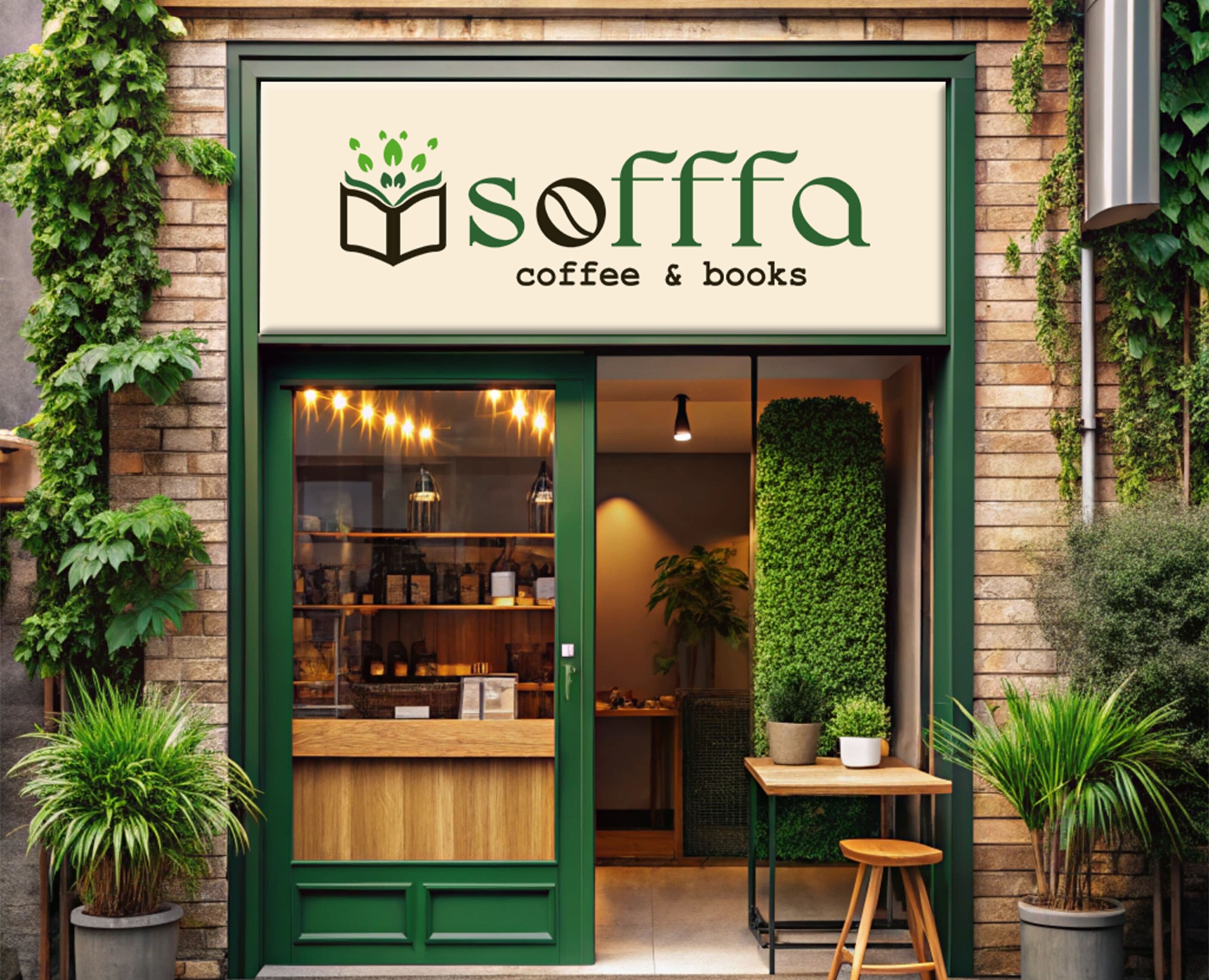 "Кофейня для душевного отдыха" Sofffa — Брендинг, Графика на Dprofile