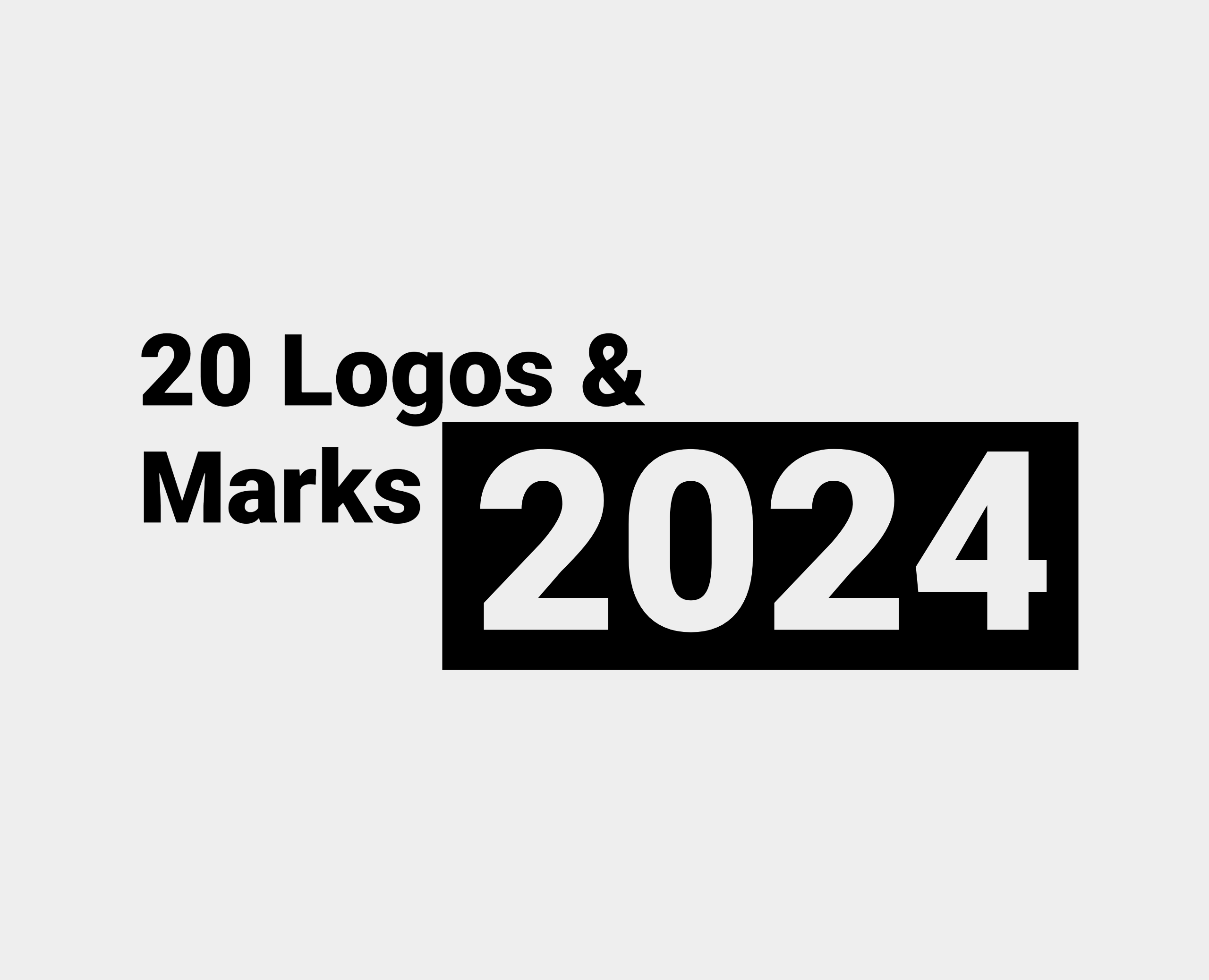 20 Logos & Marks 2024 — Брендинг на Dprofile