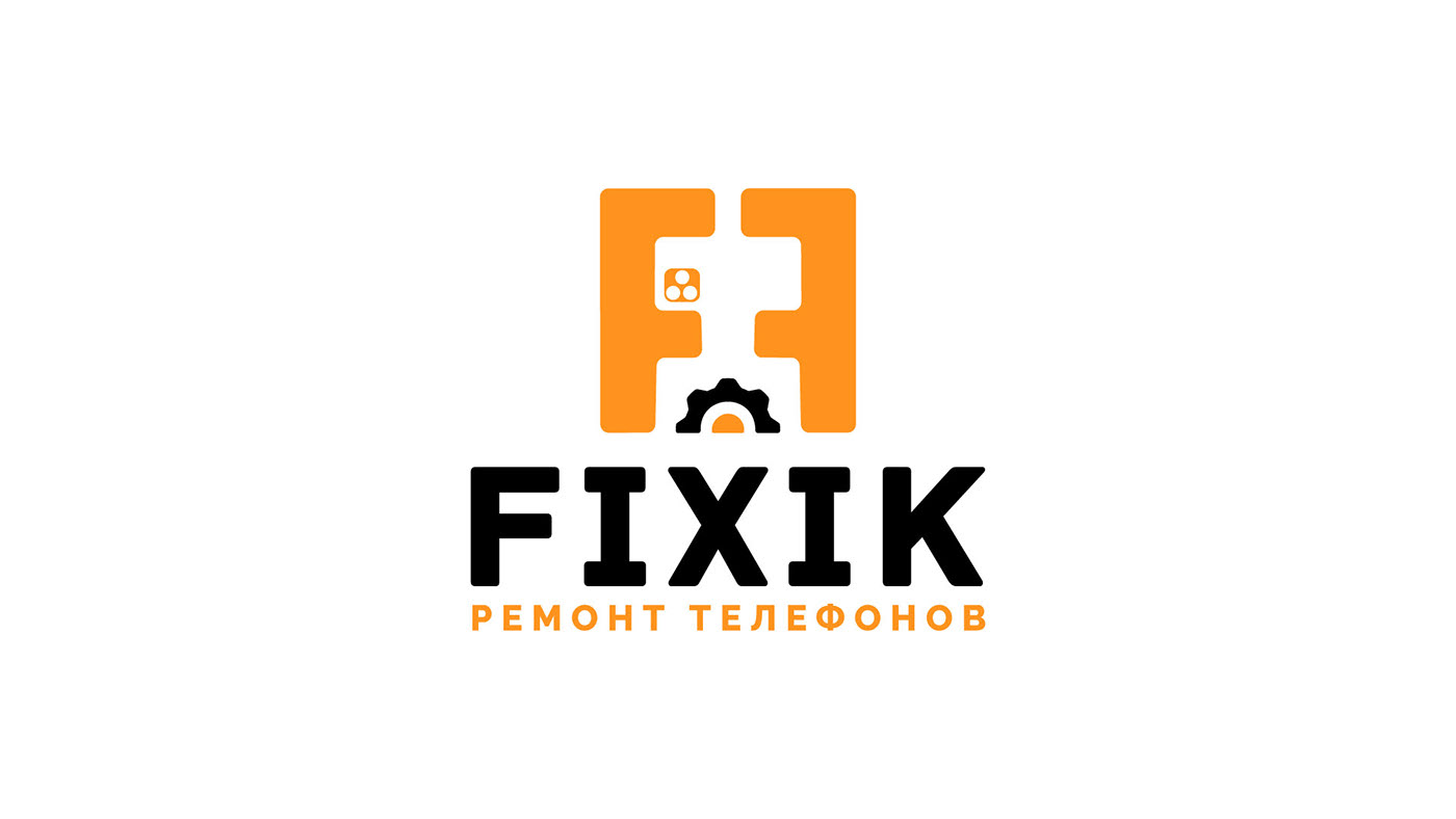 Логотип fixik - Ремонт телефонов — Dprofile