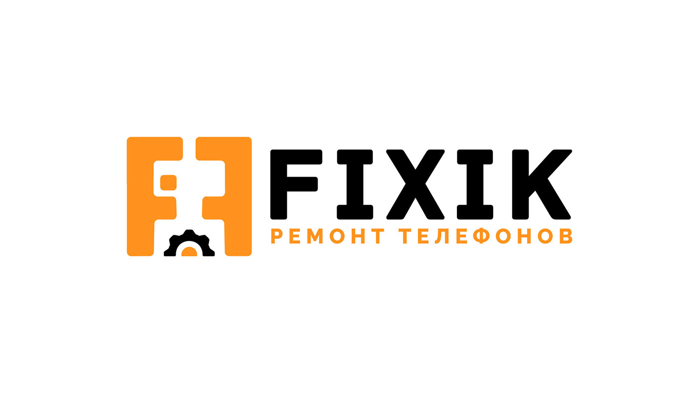 Логотип fixik - Ремонт телефонов — Dprofile