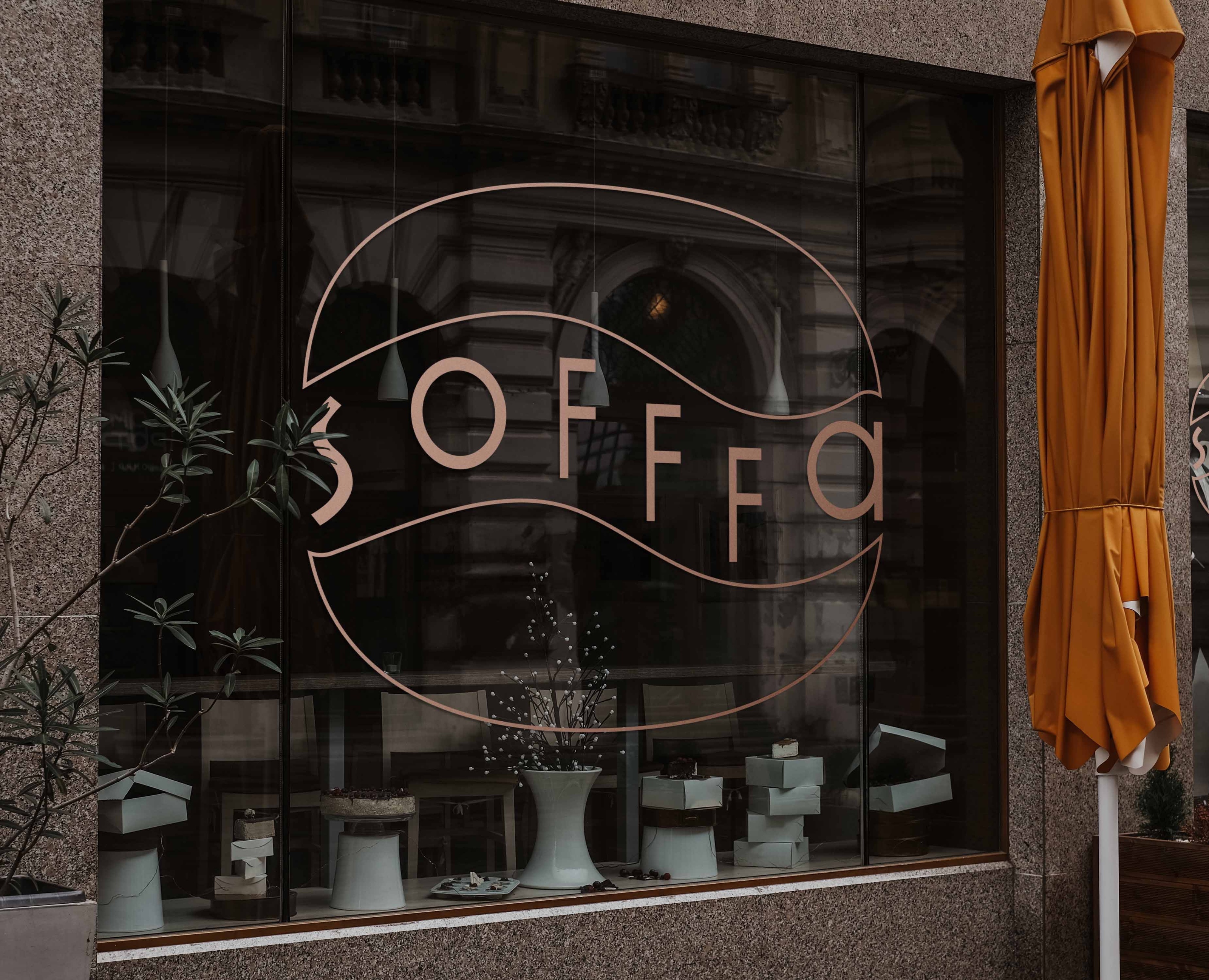 Фирменный стиль кофейни "Sofffa" — Брендинг на Dprofile