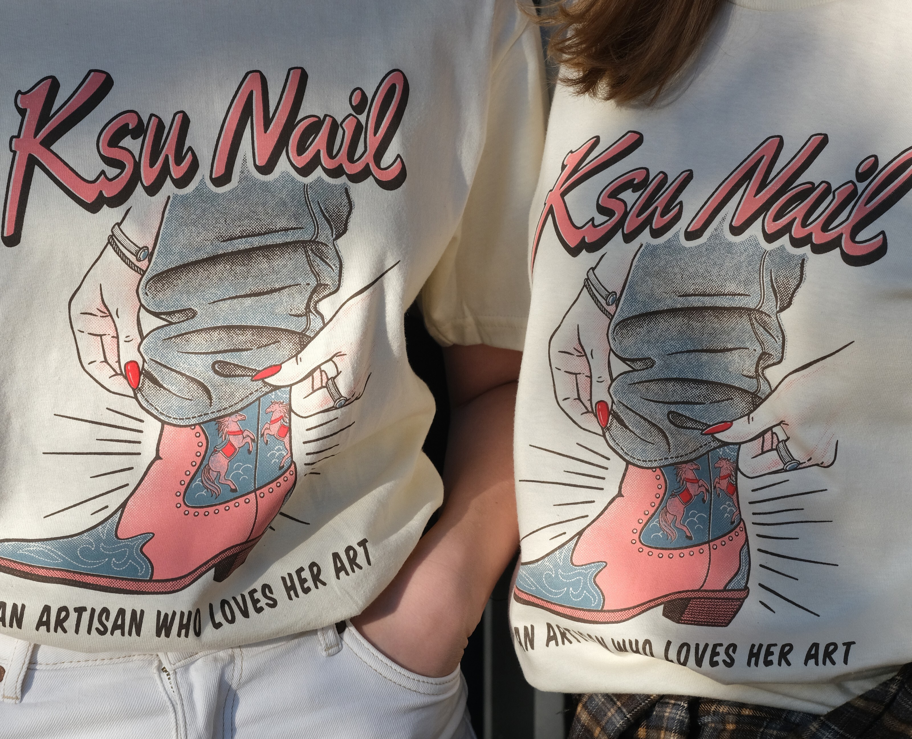 Дизайн мерча "Ksu Nail" — Брендинг, Иллюстрация на Dprofile