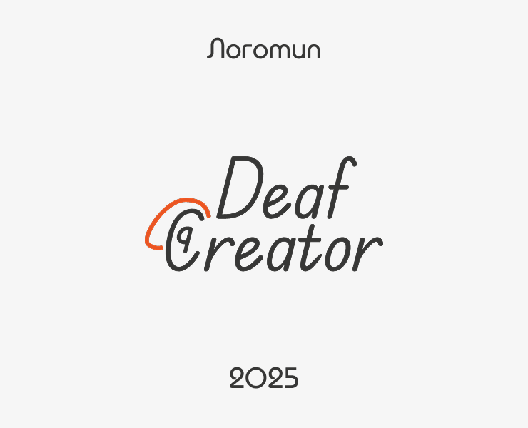 Логотип «Deaf Creator» — Брендинг на Dprofile