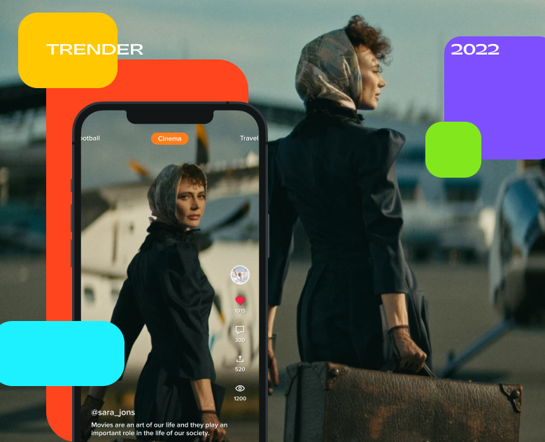 Trender. Design concept — Интерфейсы на Dprofile