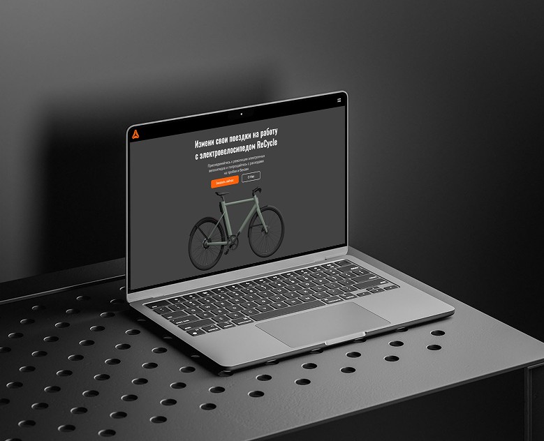 ReCycle | Website for a online e-bike store — Интерфейсы на Dprofile