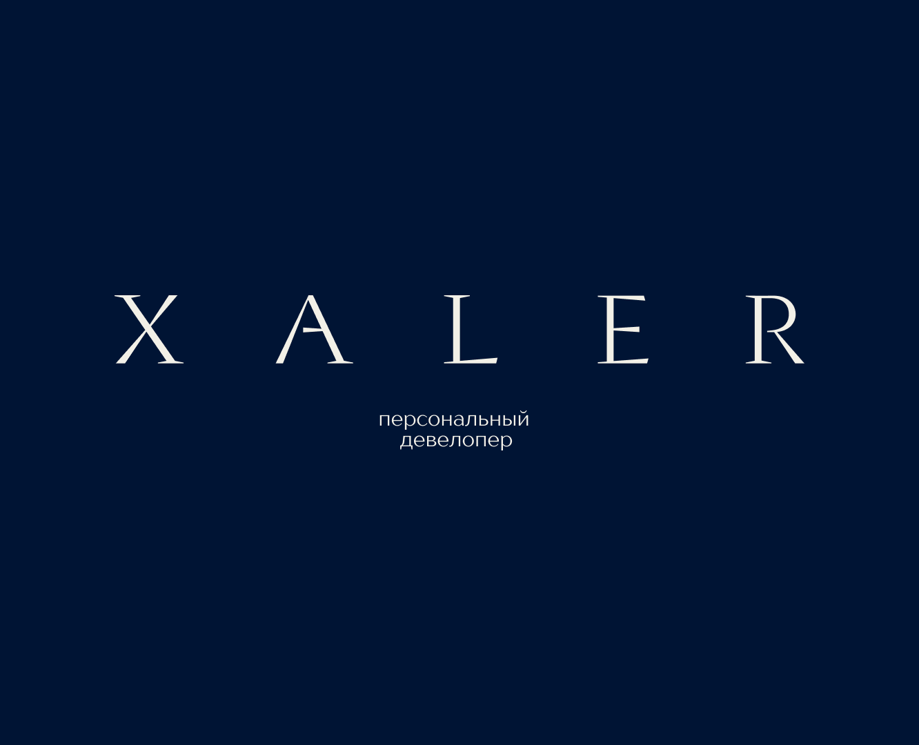 XALER: концептмейкер high-end-пространств — Брендинг на Dprofile