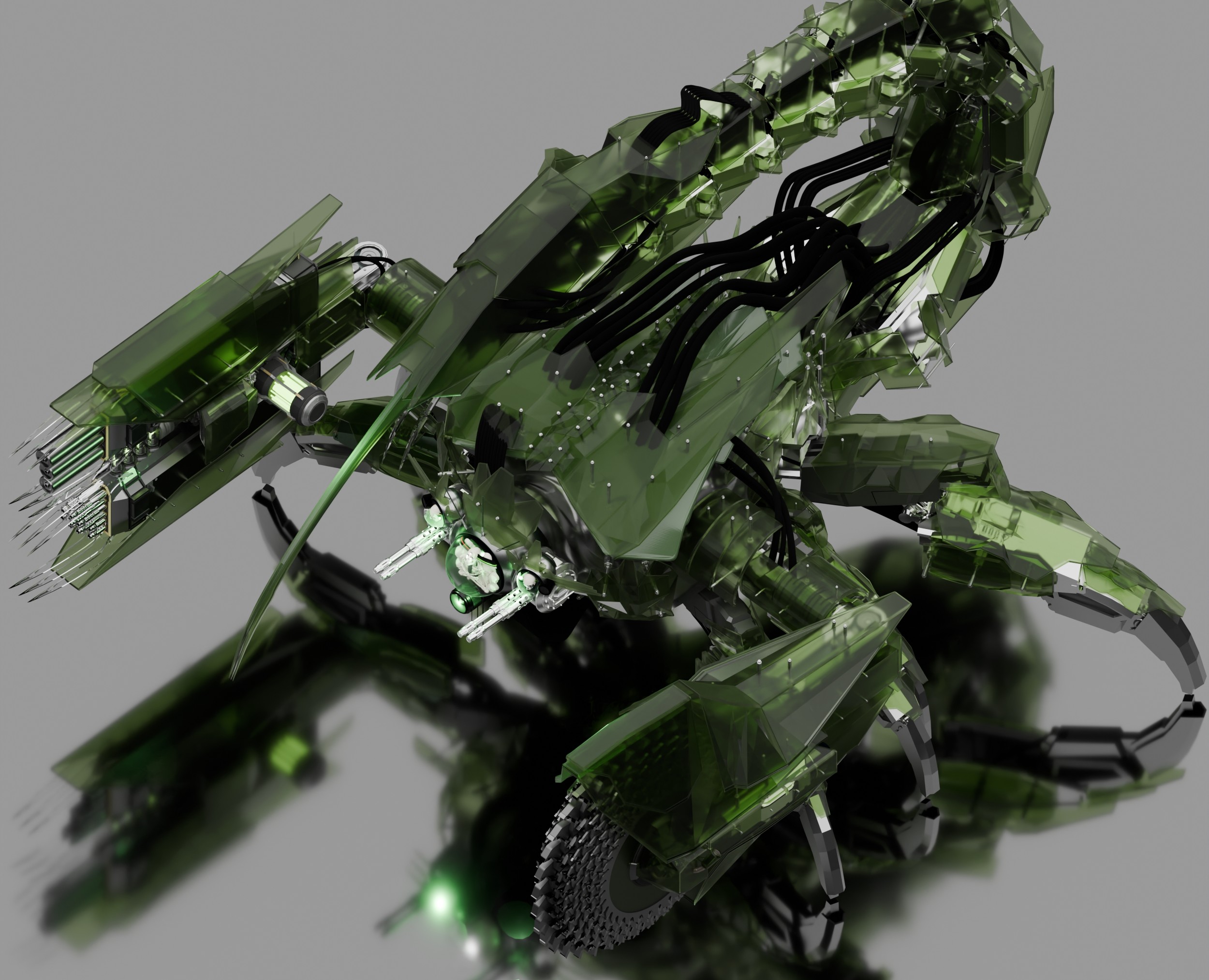 CERBERUS MK.II — Иллюстрация, 3D на Dprofile