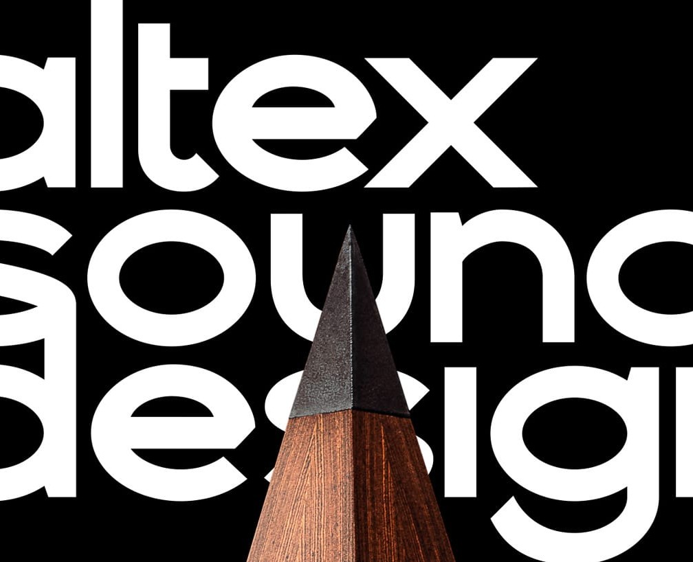 Акустические системы Altex Sound Design — Брендинг, 3D на Dprofile