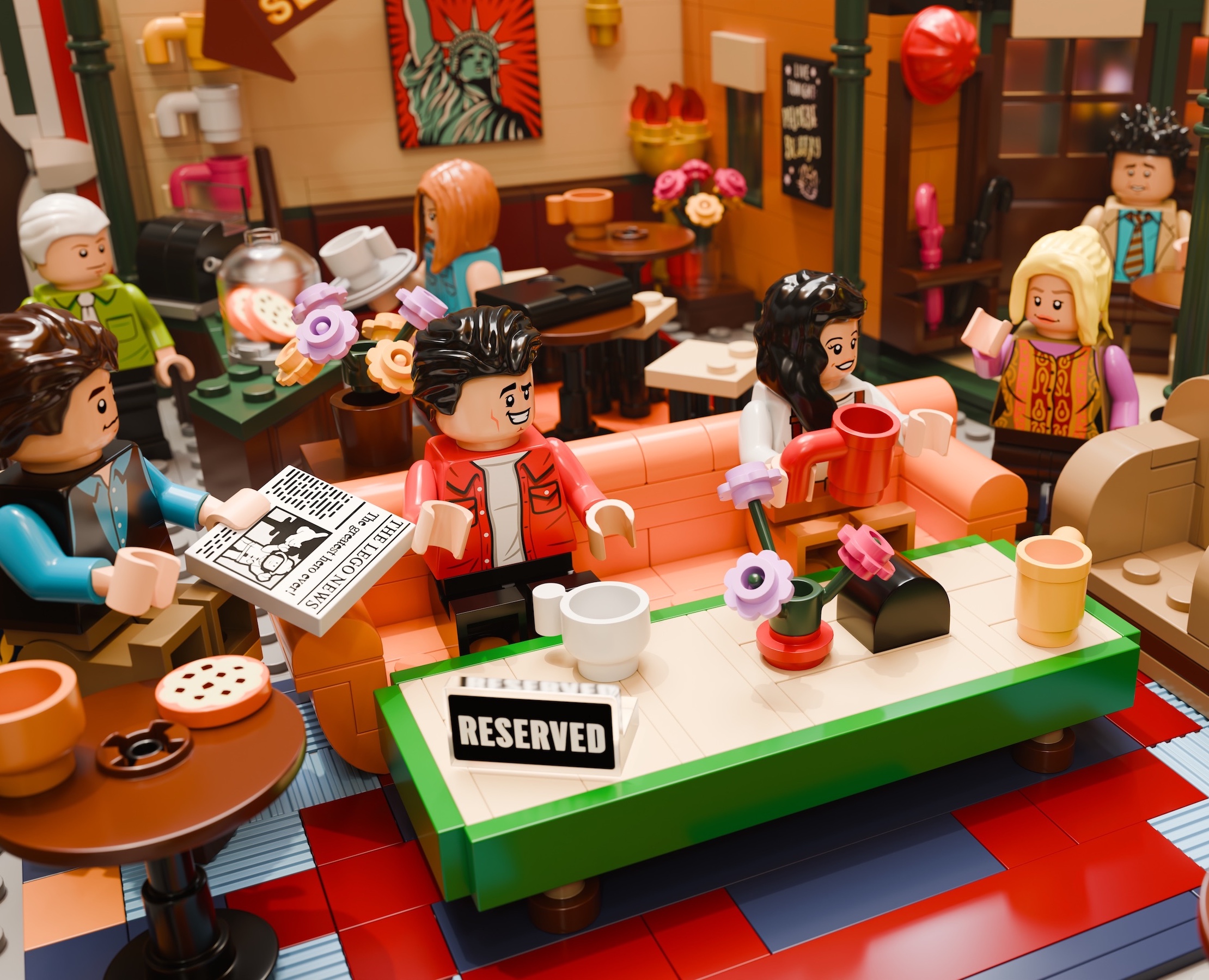 «LEGO F.R.I.E.N.D.S.» — 3D, Анимация на Dprofile
