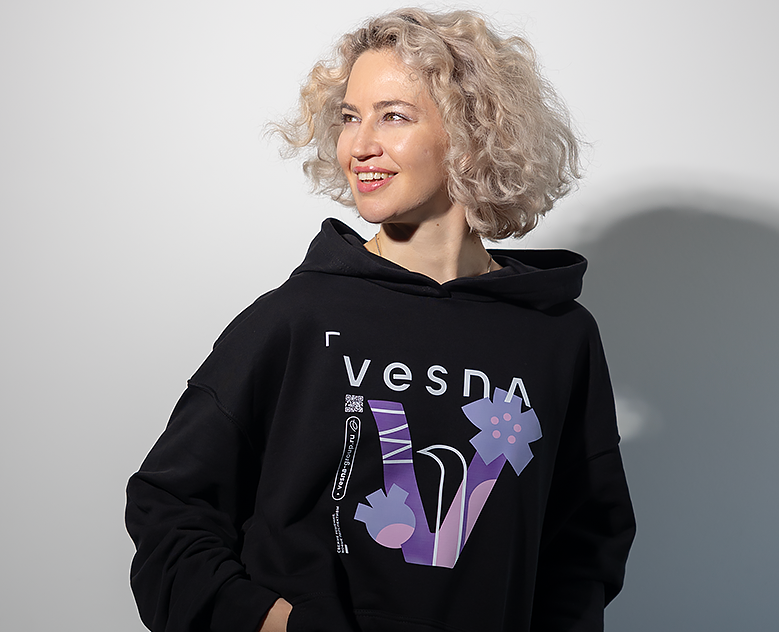 VESNA / мерч — Брендинг, Иллюстрация на Dprofile